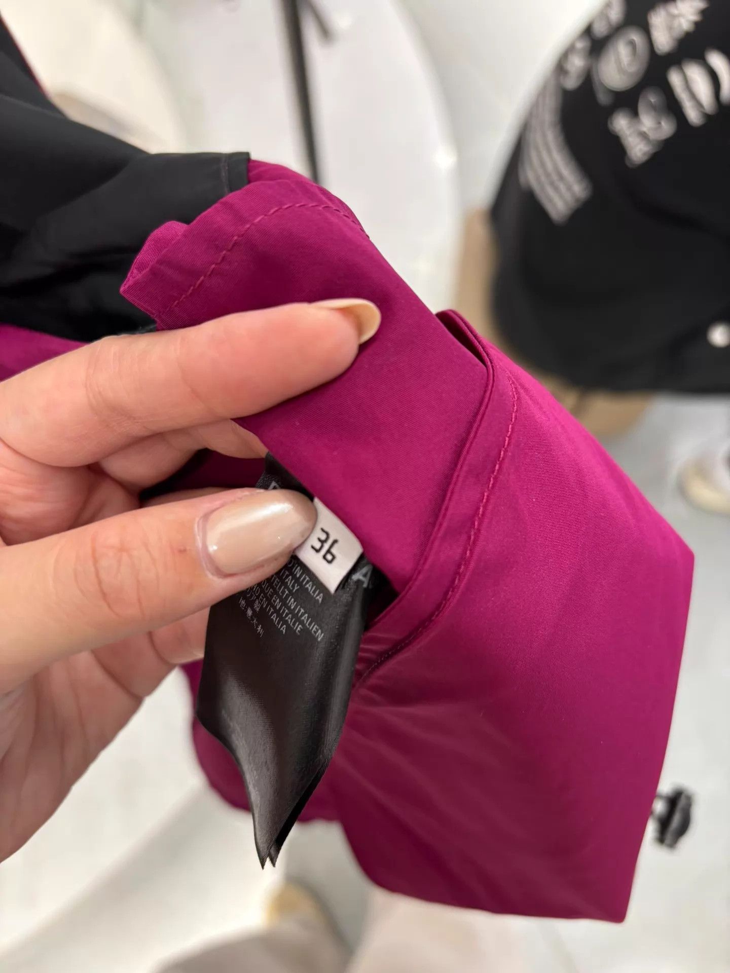Balenciaga Balenciaga Purple Oversize Shell Jacket Deadstock 36 Size XS / US 0-2 / IT 36-38 - 6 Thumbnail
