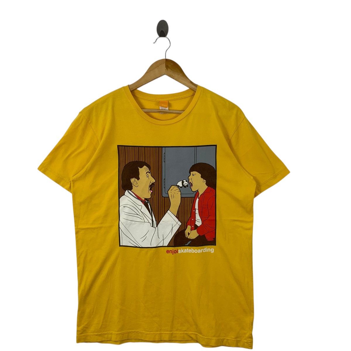 Enjoi Vintage ENJOI RODNEY MULLEN Skateboard Doktor Tee Shirt Top Size US M / EU 48-50 / 2 - 4 Thumbnail