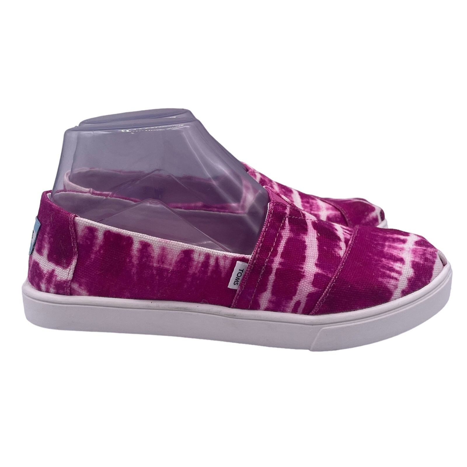 Toms TOMS Alpargata Cupsole Slip On Shoes Fuchsia Rose Canvas 6.5 Size US 6.5 / IT 36.5 - 1 Thumbnail