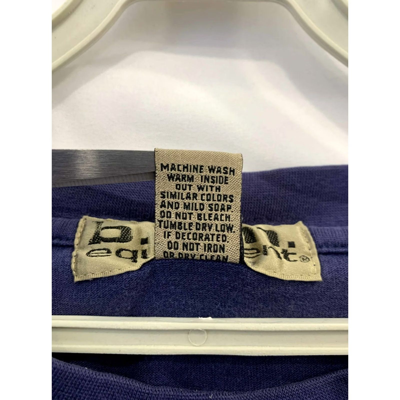 Vintage VINTAGE B.U.M. Equipment T-Shirt Mens L Blue Oversized 90s Graphic Tee USA Made Mens Size US L / EU 52-54 / 3 - 4 Thumbnail