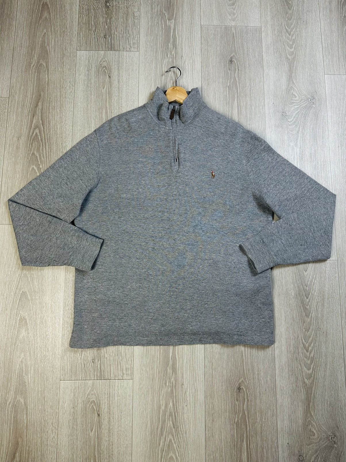 Polo Ralph Lauren × Ralph Lauren Polo Ralph Lauren 1/4 Zip Sweater Sweatshirt Size US L / EU 52-54 / 3 - 3 Thumbnail