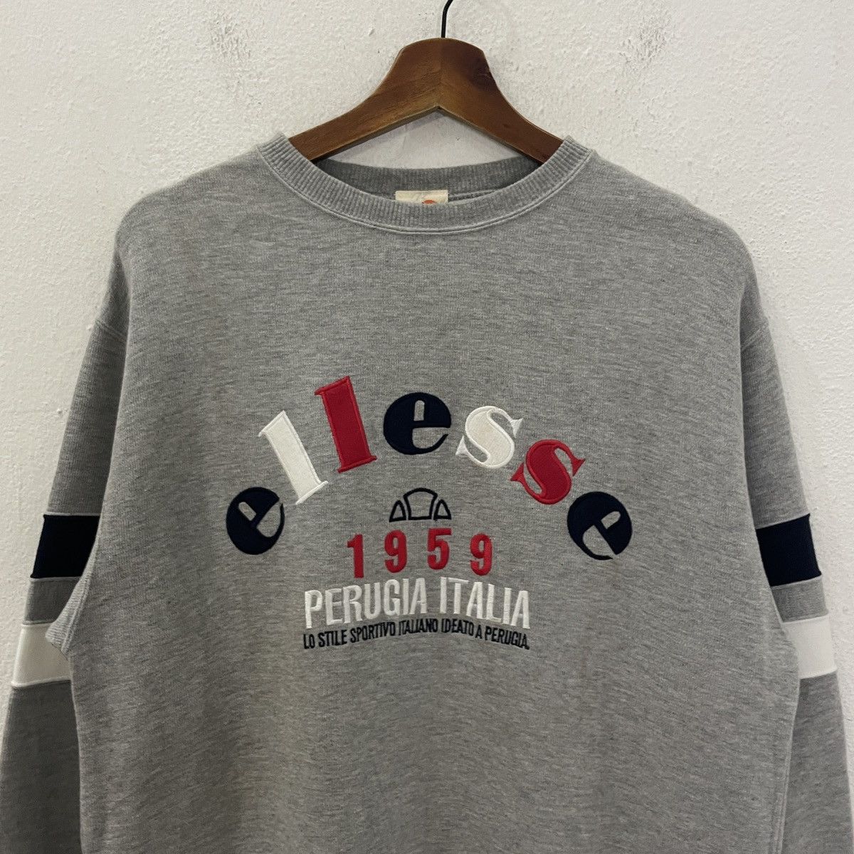 Ellesse Vintage Ellesse Embroidery Big Logo Sweatshirt Size US M / EU 48-50 / 2 - 4 Thumbnail