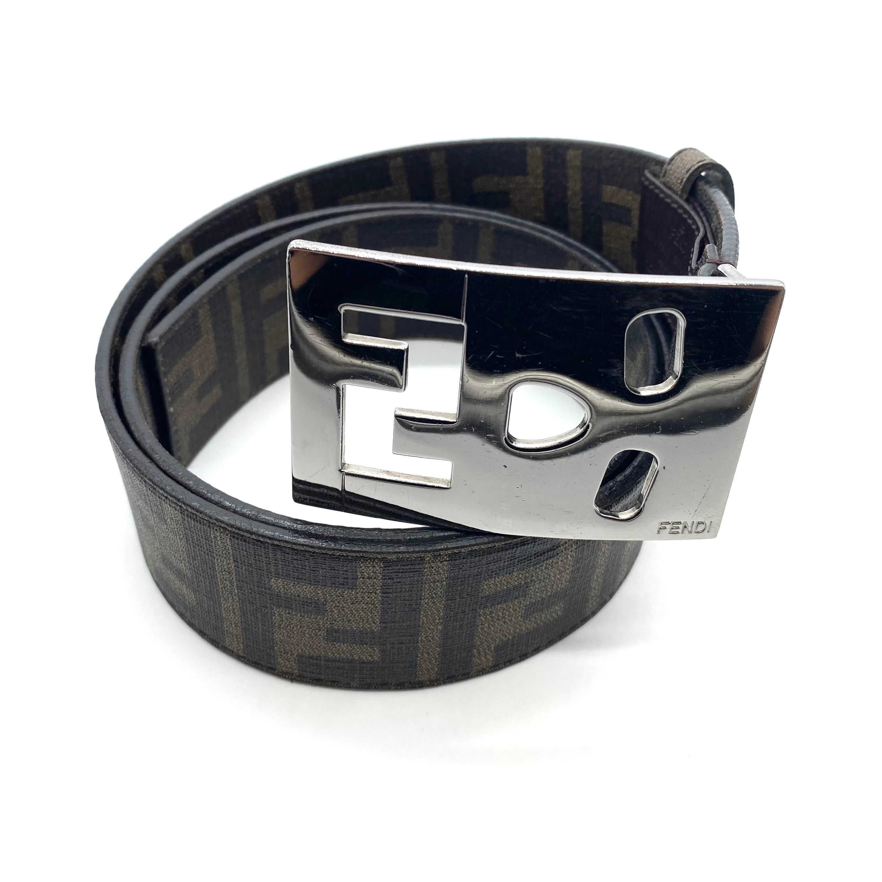 Vintage FENDI Zucca Belt