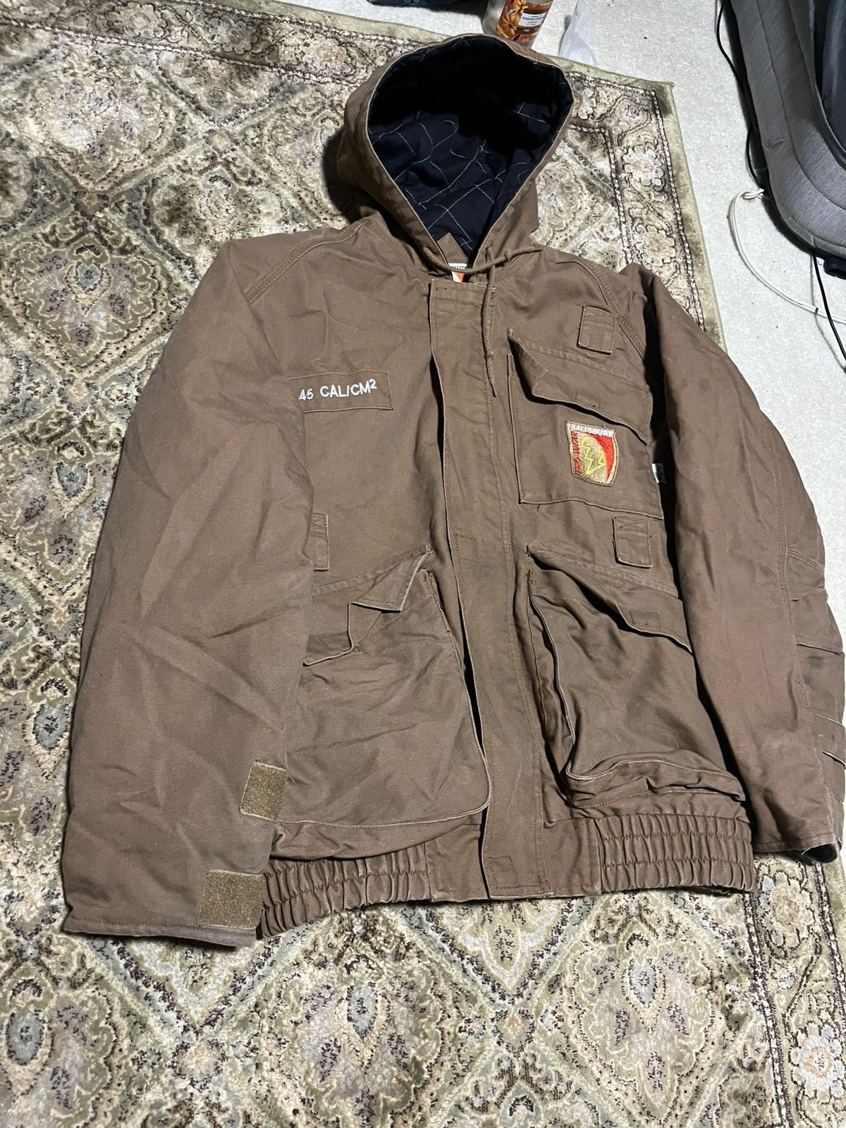 Other Salisbury Arc Flash 45 Cal Cm2 Work Pro Wear Mens Large Size US L / EU 52-54 / 3 - 2 Thumbnail