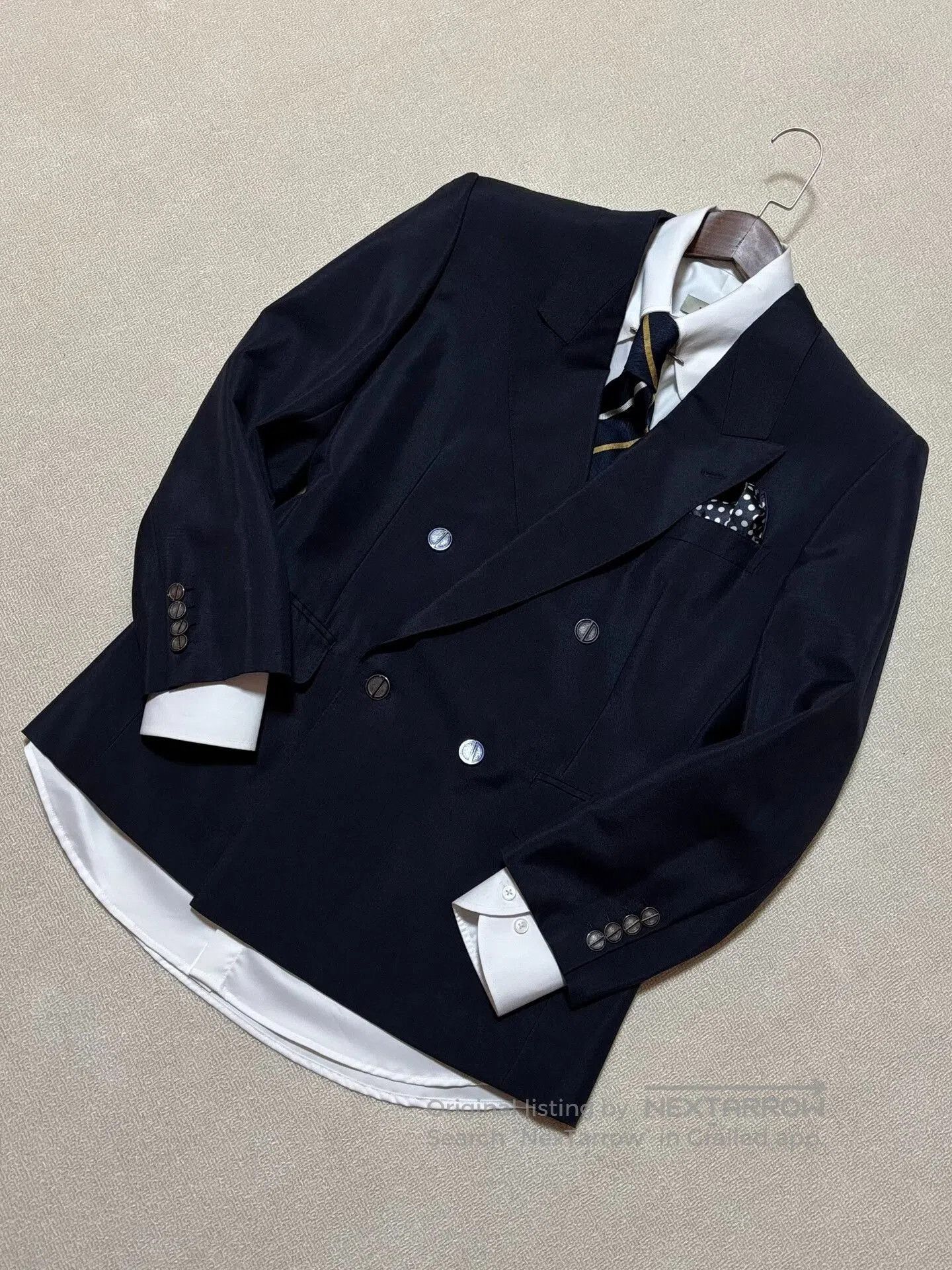 Dior Dior Men's Double-Breasted Wool Suit. Size US M / EU 48-50 / 2 - 2 Thumbnail