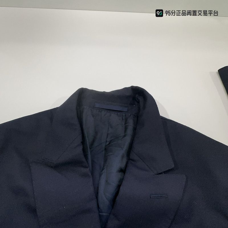 Ermenegildo Zegna Zegna Men's Solid Double. Size US S / EU 44-46 / 1 - 3 Thumbnail