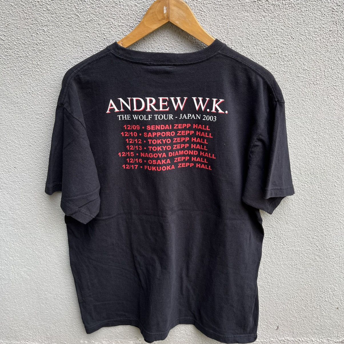 Band Tees Vintage ANDREW WK band tee Size US L / EU 52-54 / 3 - 3 Thumbnail