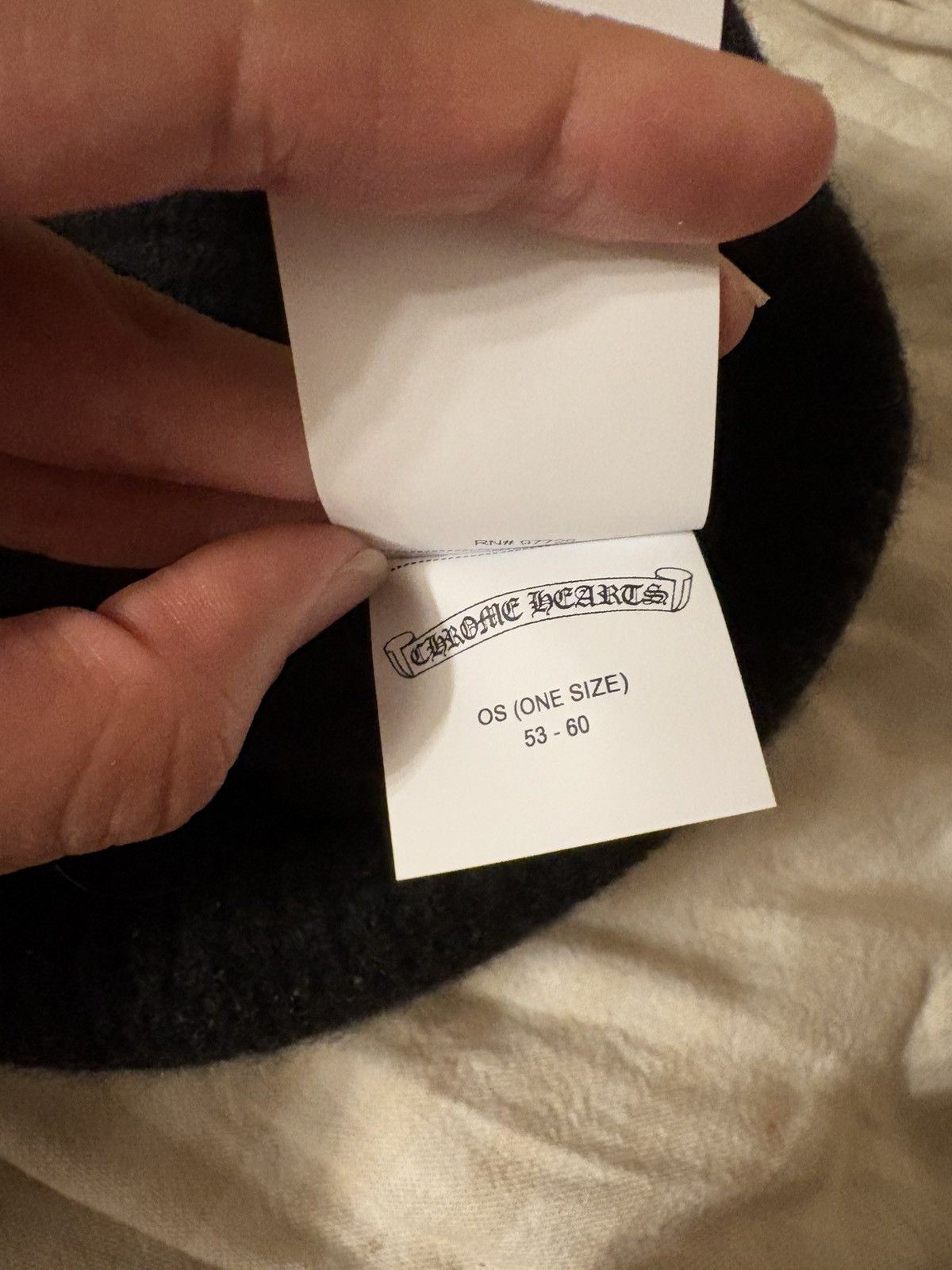 Chrome Hearts Chrome Hearts Big daddy beanie Black NYC exclusive Size ONE SIZE - 4 Thumbnail