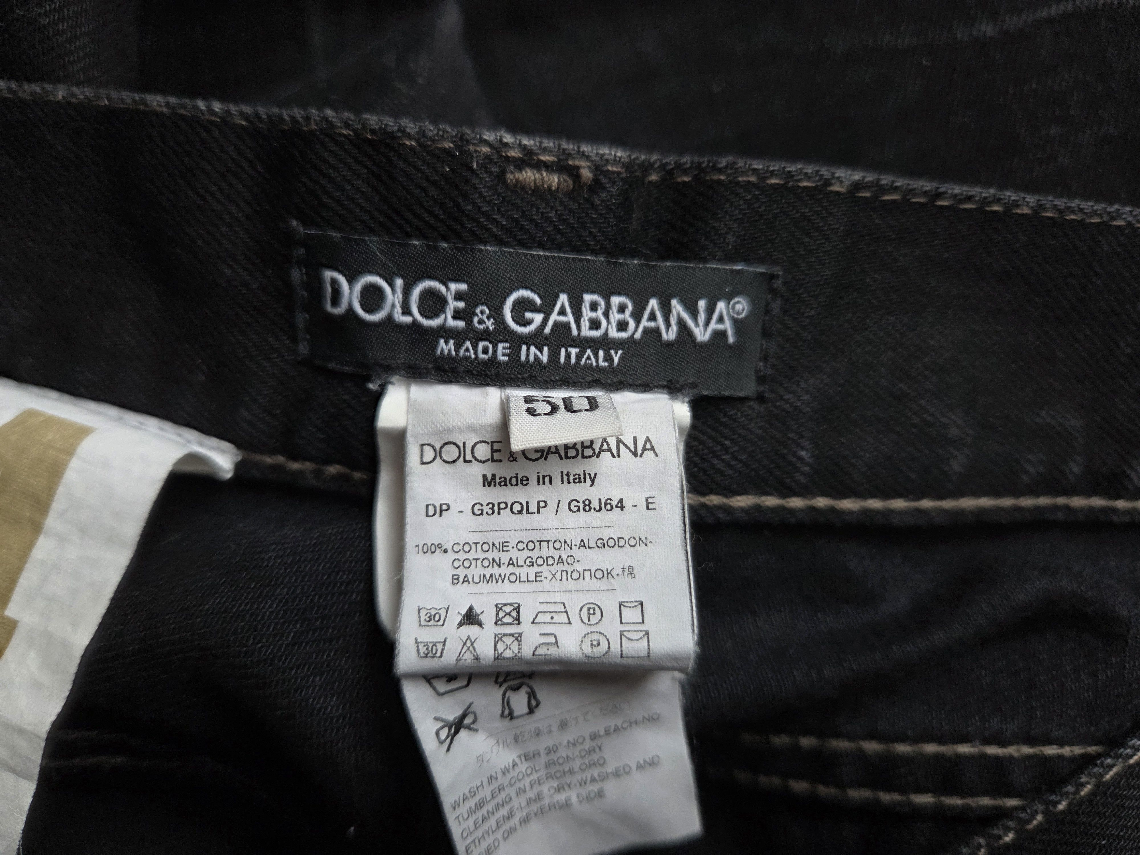 Dolce & Gabbana Dolce & Gabbana Black denim jeans Size US 34 / EU 50 - 5 Thumbnail
