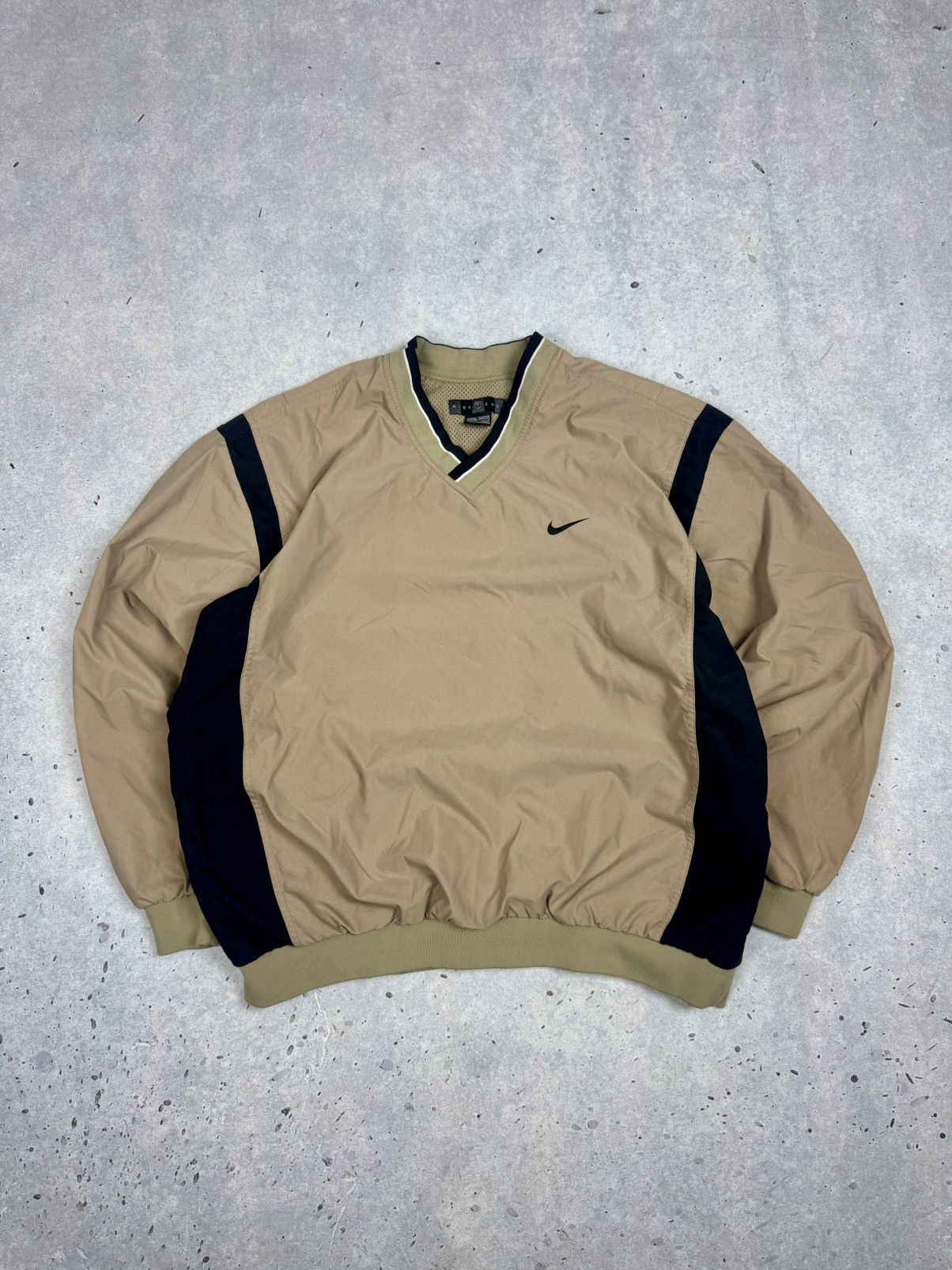 Nike Vintage Nike Small Swoosh Baggy Brown Sweatshirt Size US XXL / EU 58 / 5 - 1 Thumbnail