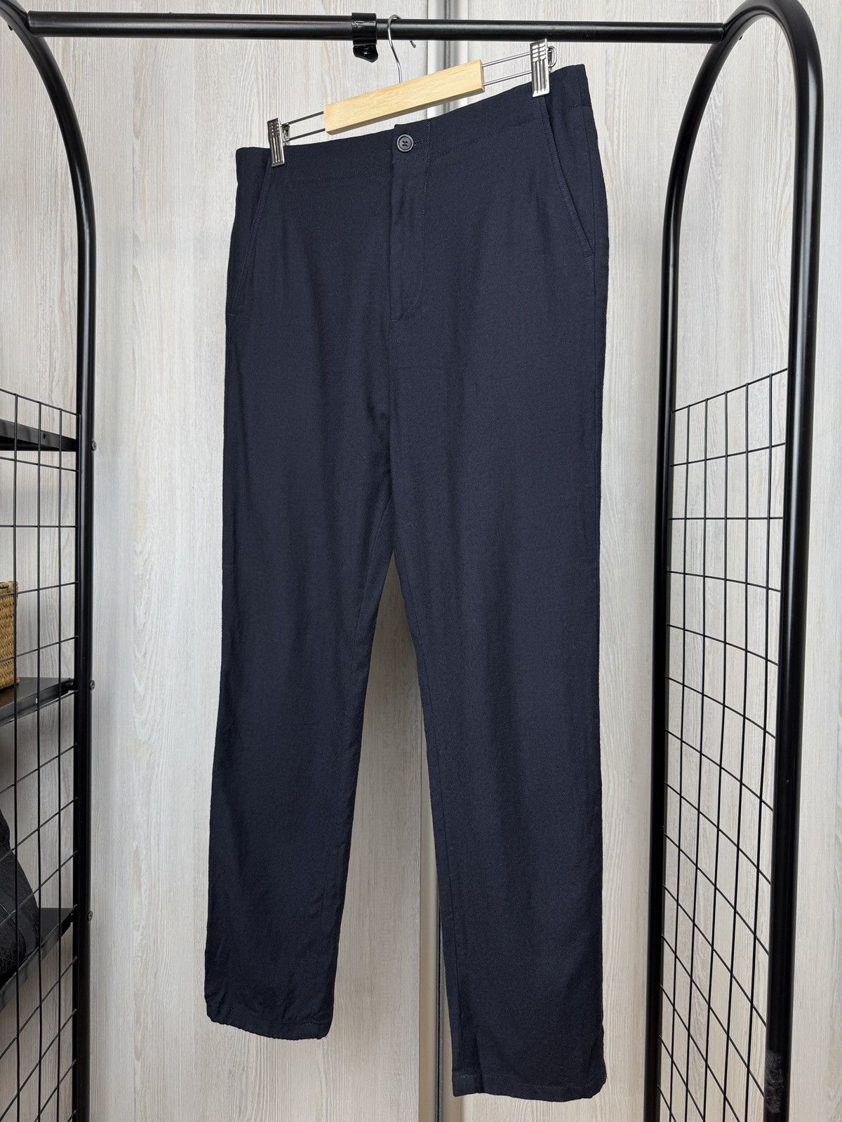 Acne Studios Acne Studios Pace Wool PAW16 casual navy blue pants Size US 30 / EU 46 - 5 Thumbnail