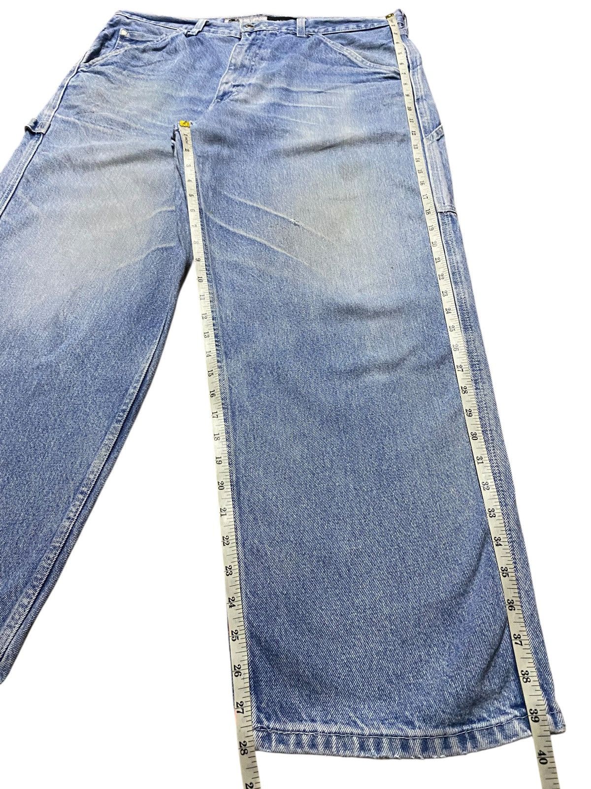 Levi's Vintage Levis Silver Tab Light Wash Baggy Carpenter Jeans Size US 36 / EU 52 - 16 Thumbnail