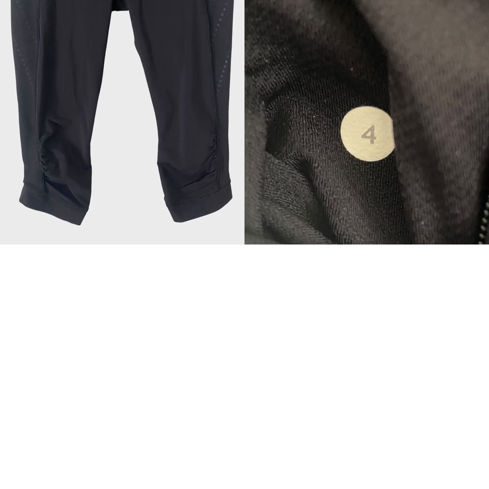 Lululemon Lululemon Stop At Nothing Cropped Leggings Size 4 Mid-Rise Athletic Stretch Yoga Leggings Womens Size 27" / US 4 / IT 40 - 8 Thumbnail