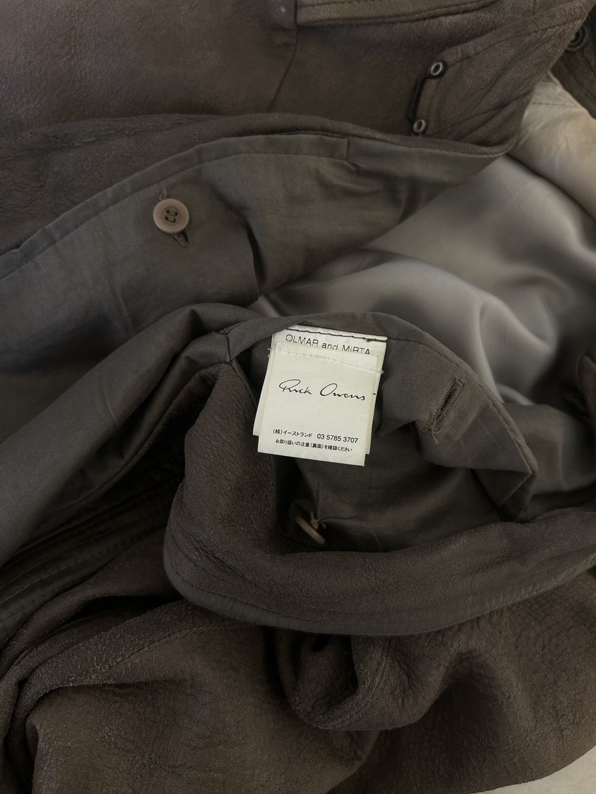 Rick Owens RICK OWENS LAMB LEATHER FLIGHT JACKET Size US XS / EU 42 / 0 - 4 Thumbnail
