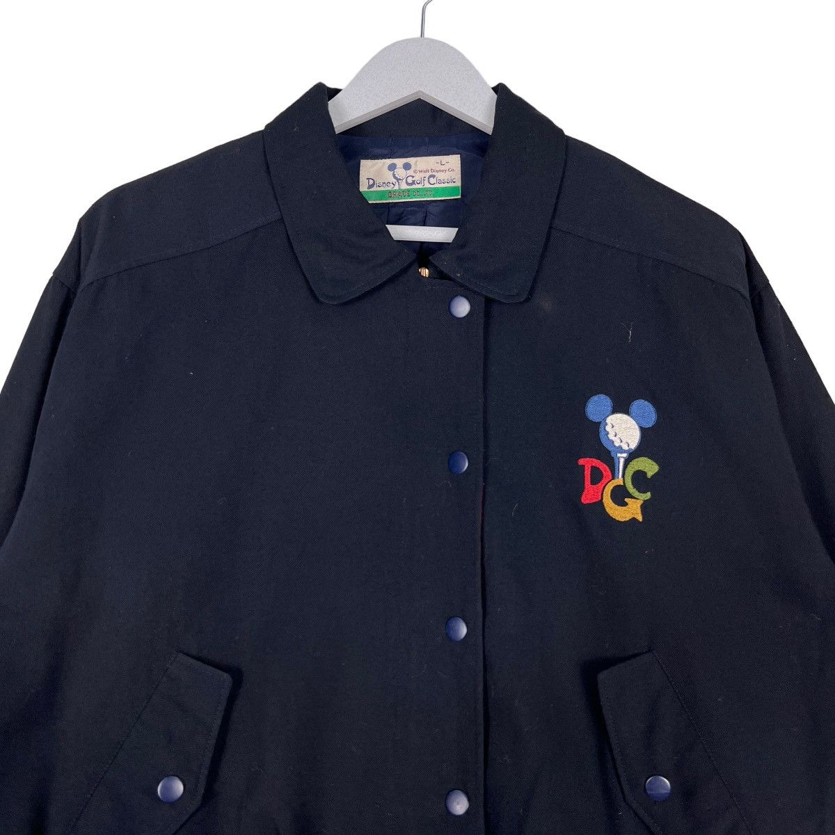 Disney 🔥 VINTAGE DISNEY GOLF CLASSIC BOMBER JACKET Size US L / EU 52-54 / 3 - 4 Thumbnail