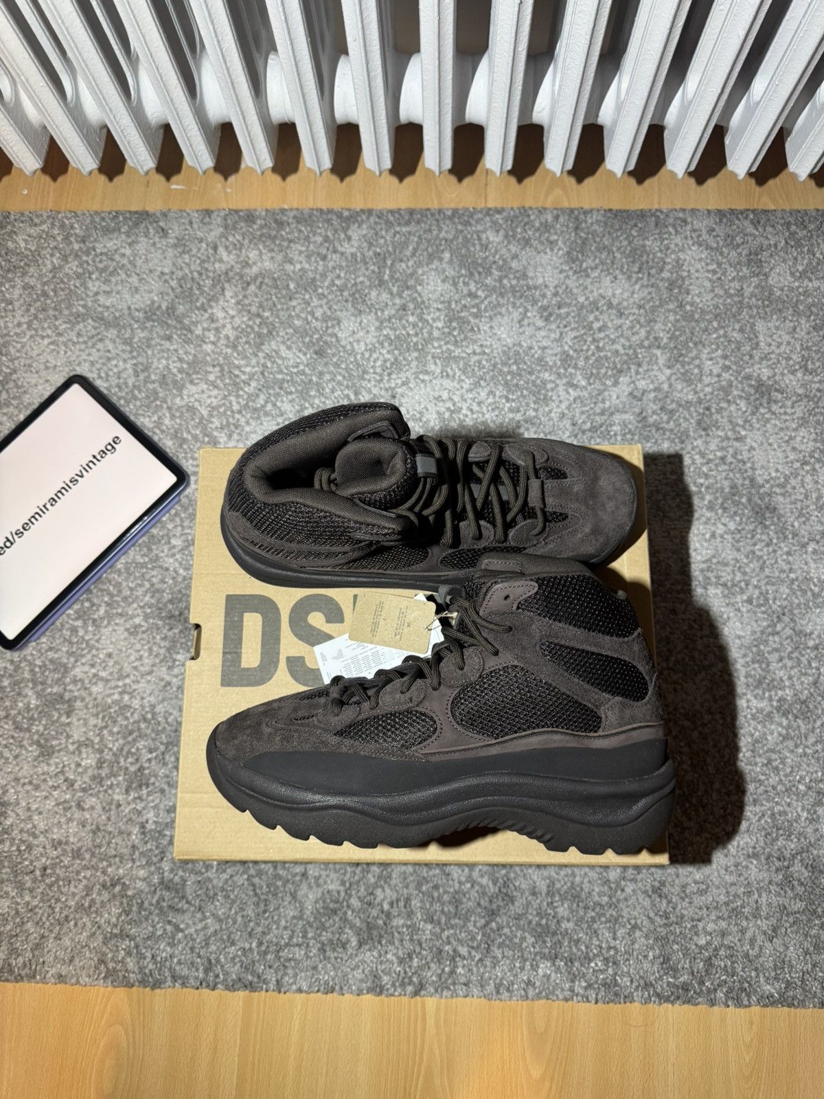 Adidas Adidas Yeezy Desert Boot Oil Size US 14 / EU 47 - 1 Thumbnail