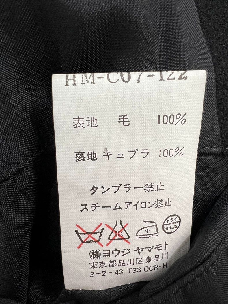 Yohji Yamamoto Yohji Yamamoto 02AW wool coat 2504-Nextarrow Size US L / EU 52-54 / 3 - 8 Thumbnail