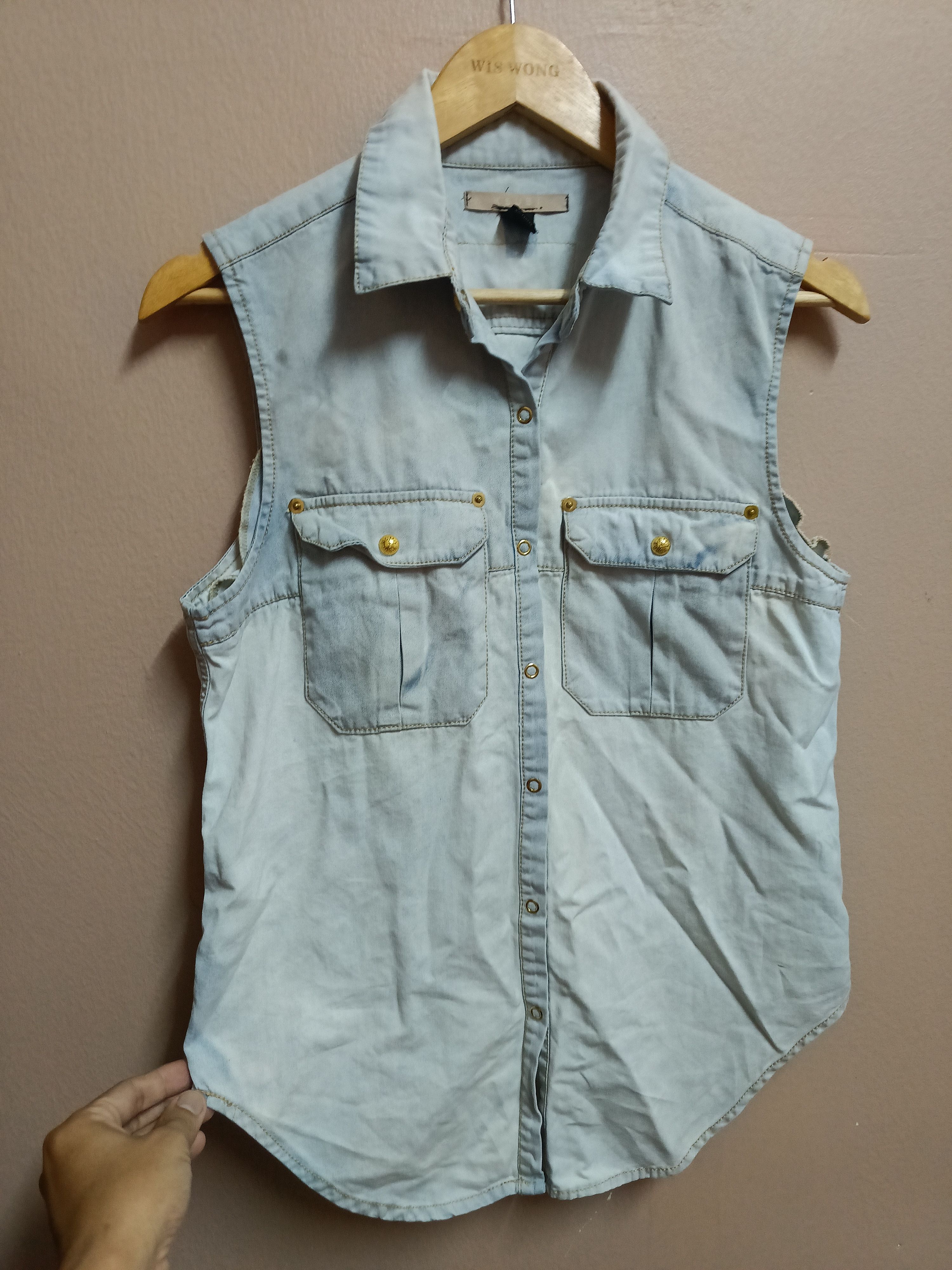 Ksubi Ksubi denim Sleeveless shirt Size US S / EU 44-46 / 1 - 3 Thumbnail
