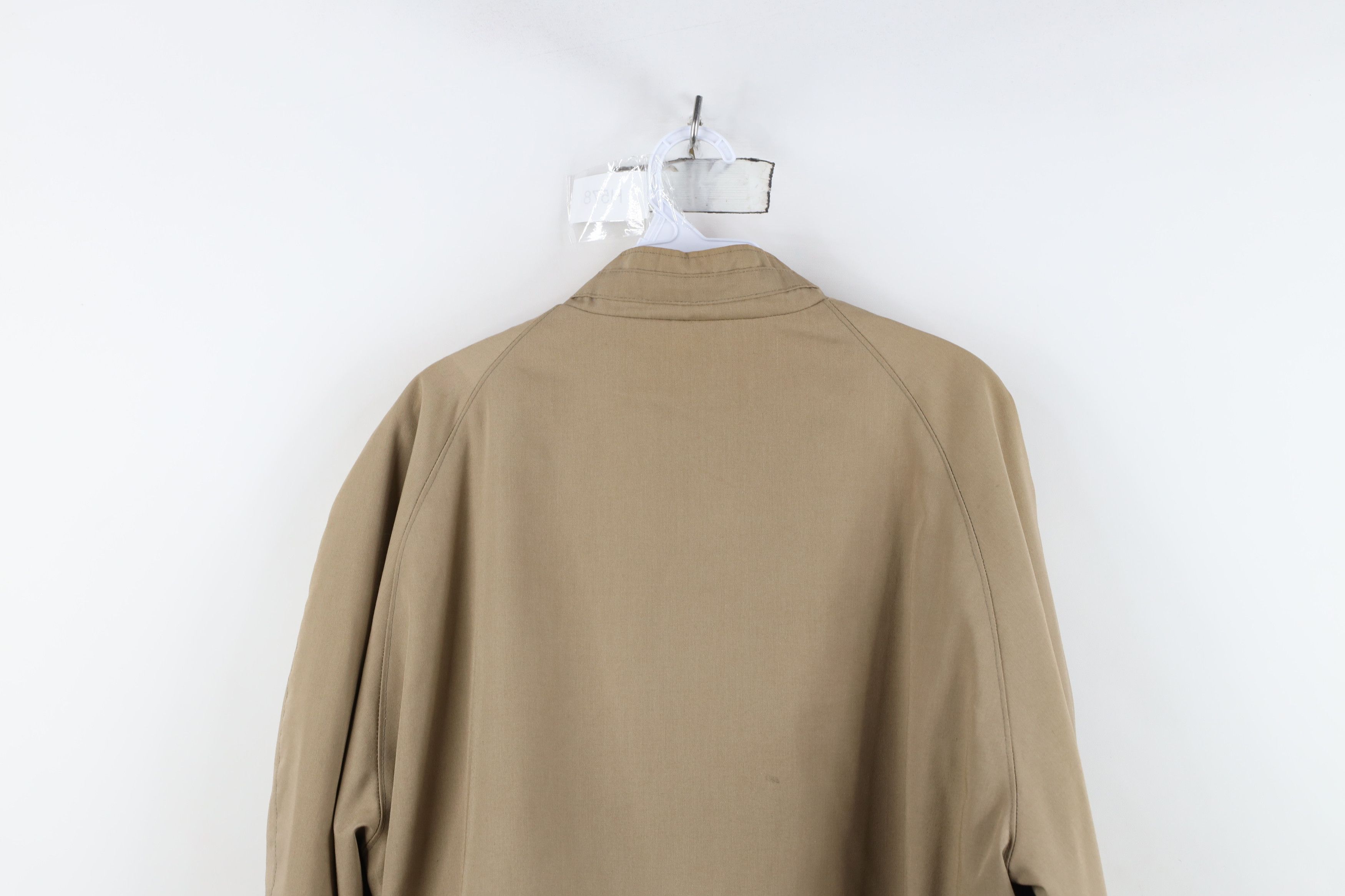 Vintage Vintage 70s Streetwear Cafe Racer Bomber Jacket Beige USA Size US XXL / EU 58 / 5 - 15 Thumbnail