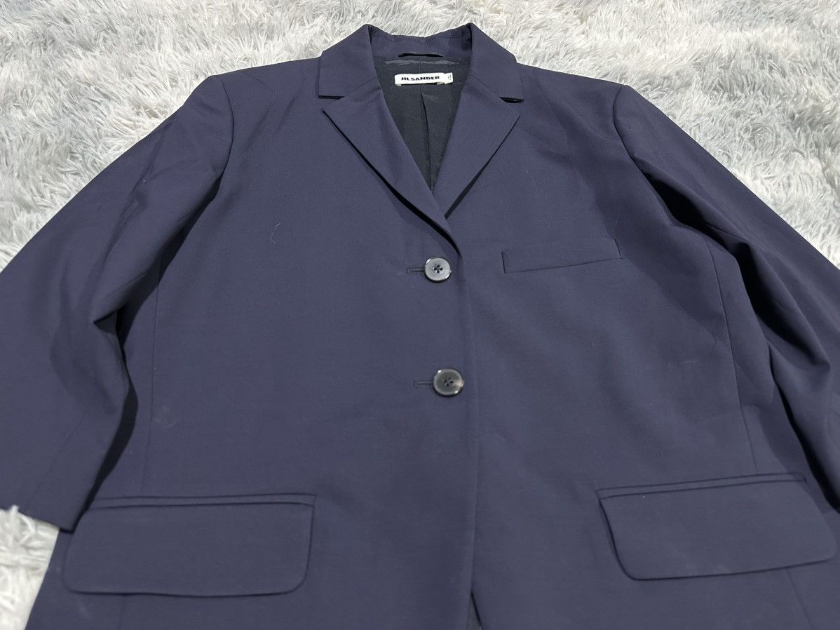 Jil Sander 🔥2015 Jill Sander Blazer Jacket Navy Size US M / EU 48-50 / 2 - 2 Thumbnail
