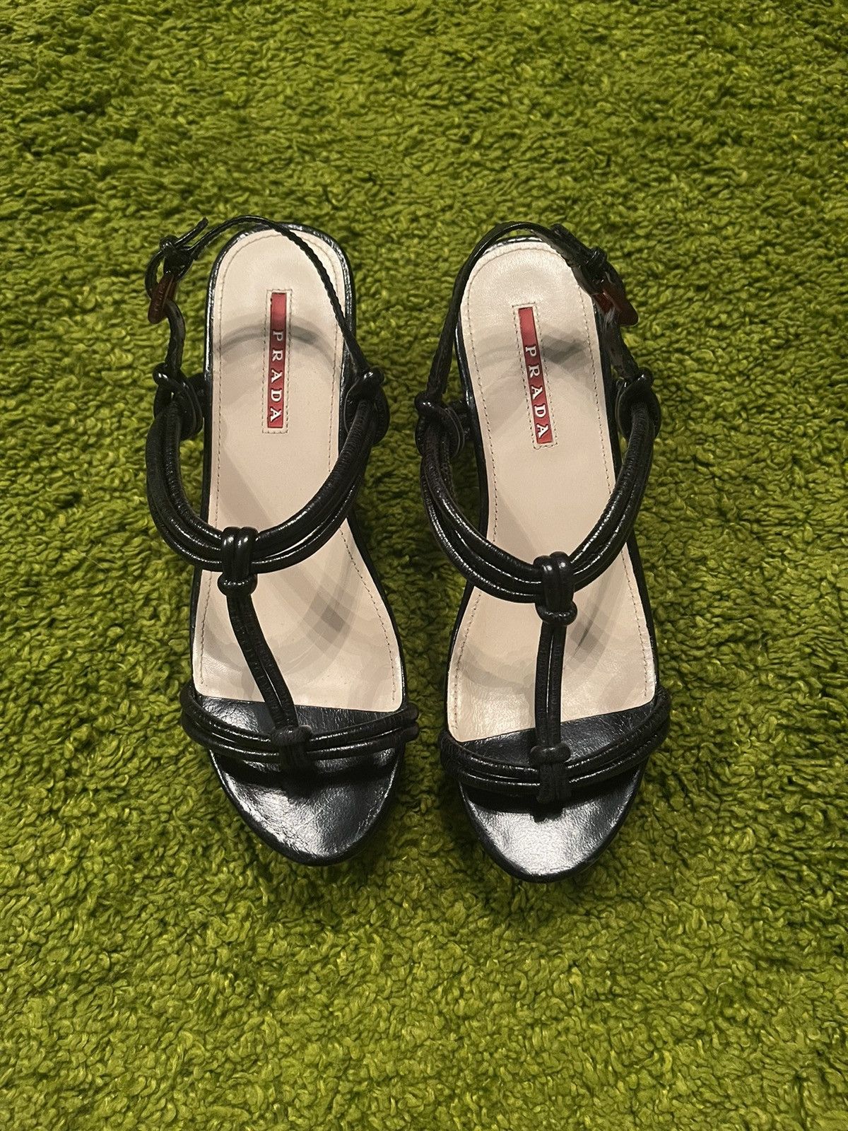Prada Prada avant Garde platform sandals Size US 6 / IT 36 - 2 Thumbnail