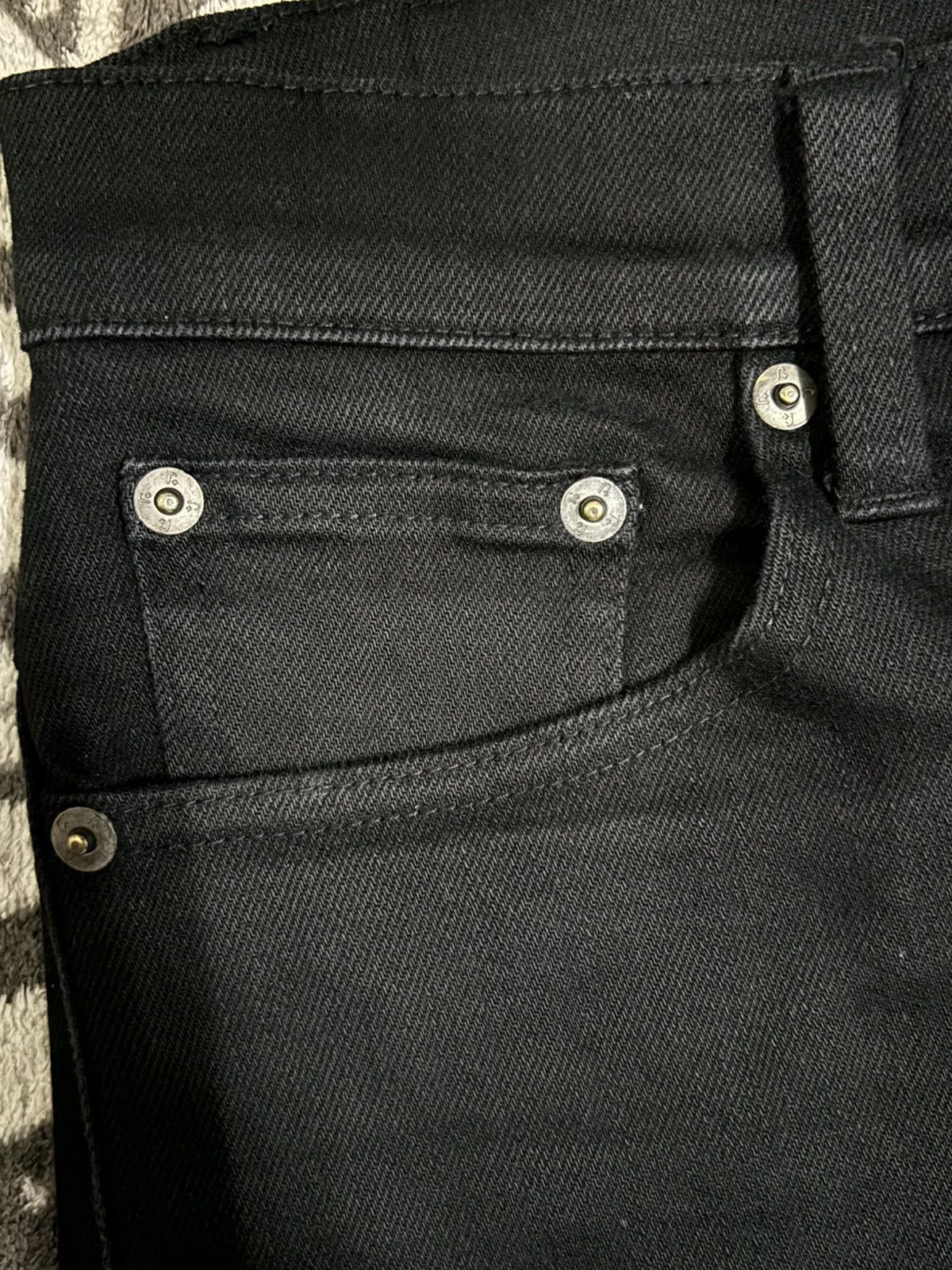 Jil Sander × Uniqlo Jil Sander x Uniqlo Selvedge Black Denim Jeans Size US 30 / EU 46 - 6 Thumbnail