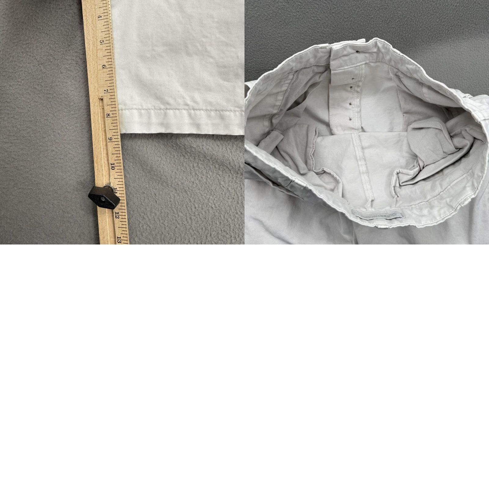 Outerknown Outerknown Shorts Mens 31 White Chino Organic Cotton 9 Inseam Casual Summer Size US 31 - 8 Thumbnail