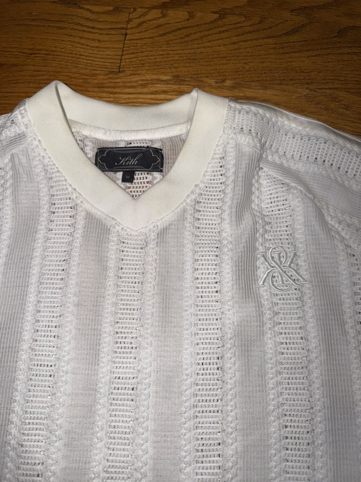 Kith KITH White Lace Football Jersey Size US L / EU 52-54 / 3 - 3 Thumbnail