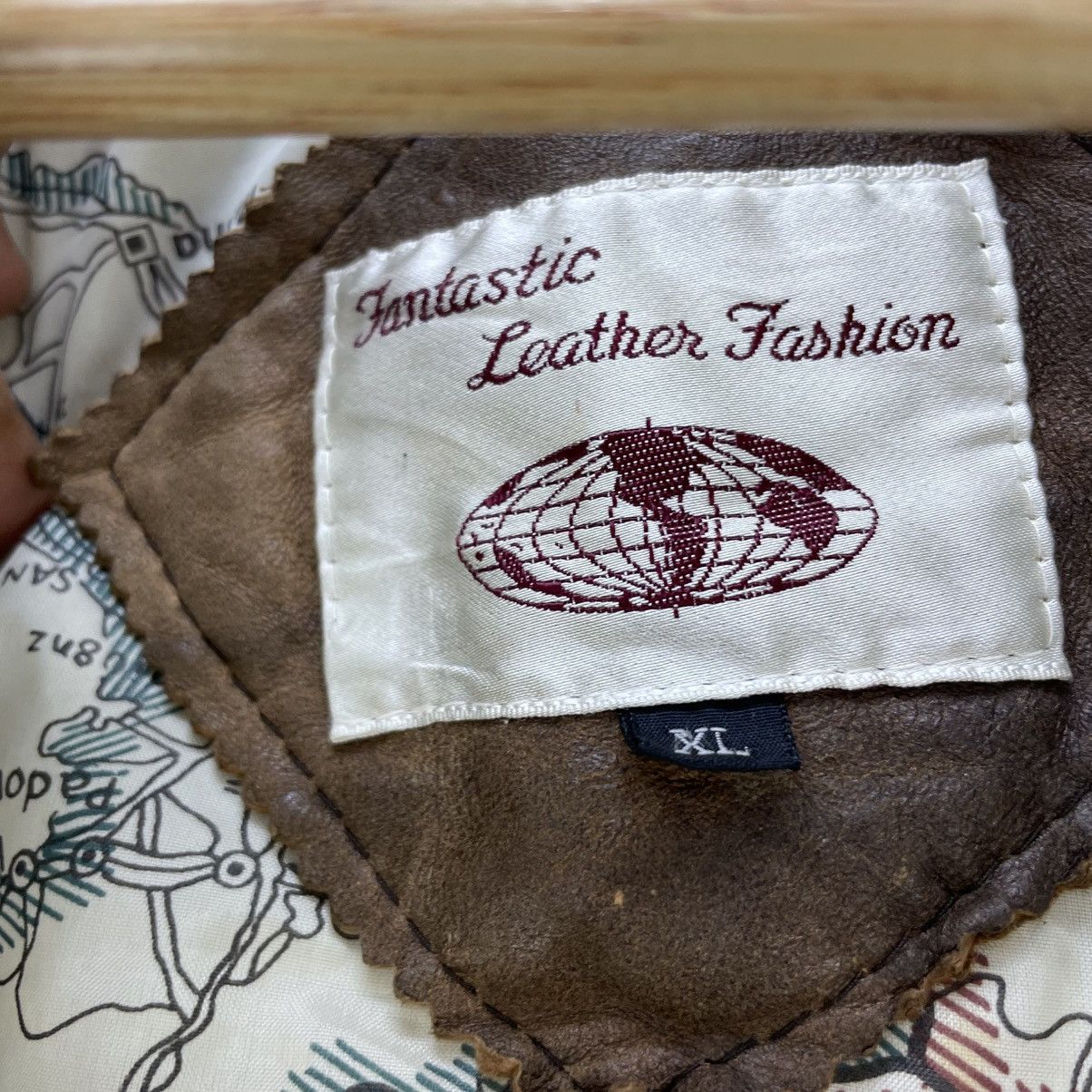 Vintage 💥Vintage Fanstastic Leather Aviator Size US M / EU 48-50 / 2 - 13 Thumbnail