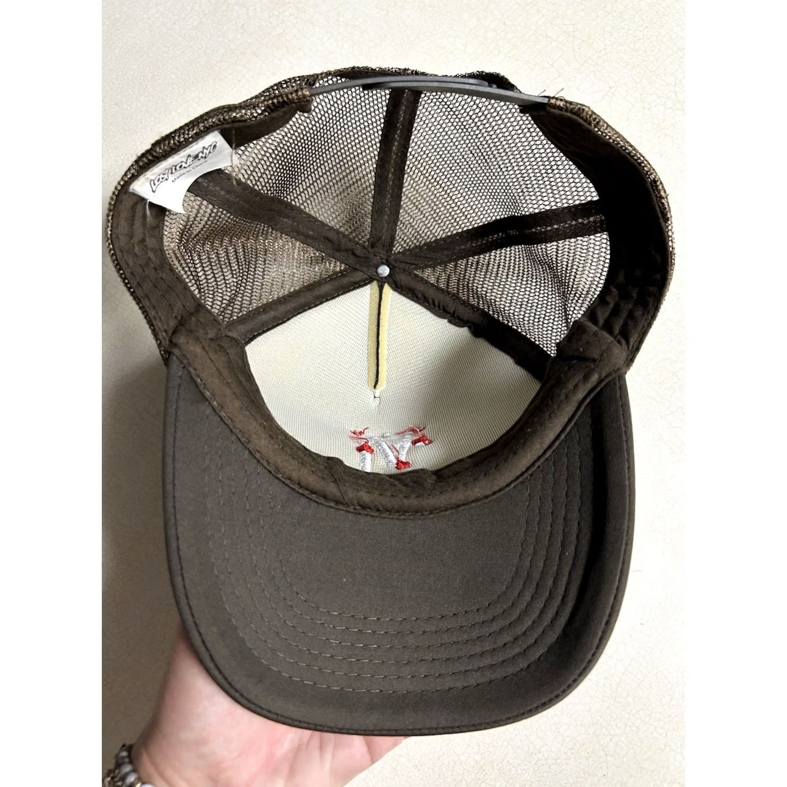 Vintage VINTAGE Lost Love NYC Upside Down LA Snapback Hat Black Embroidered Size ONE SIZE - 7 Thumbnail