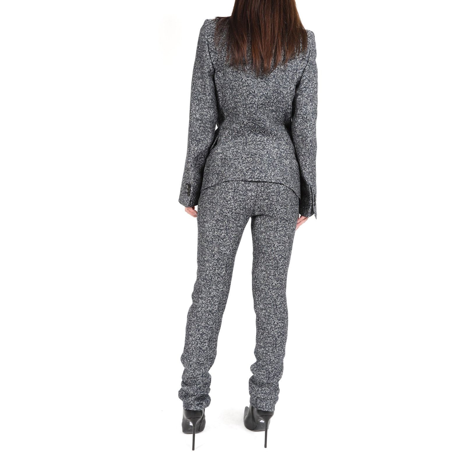 Haider Ackermann FW13 Classic Blazer in Blue & Grey Jacquard Size XS / US 0-2 / IT 36-38 - 6 Thumbnail