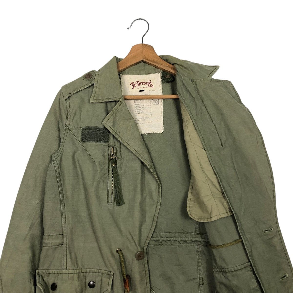 Hysteric Glamour 🔥VINTAGE LONG JACKET DETROIT HIDEAKI SAKAGUCHI CONSTRUCTION Size US M / EU 48-50 / 2 - 15 Thumbnail