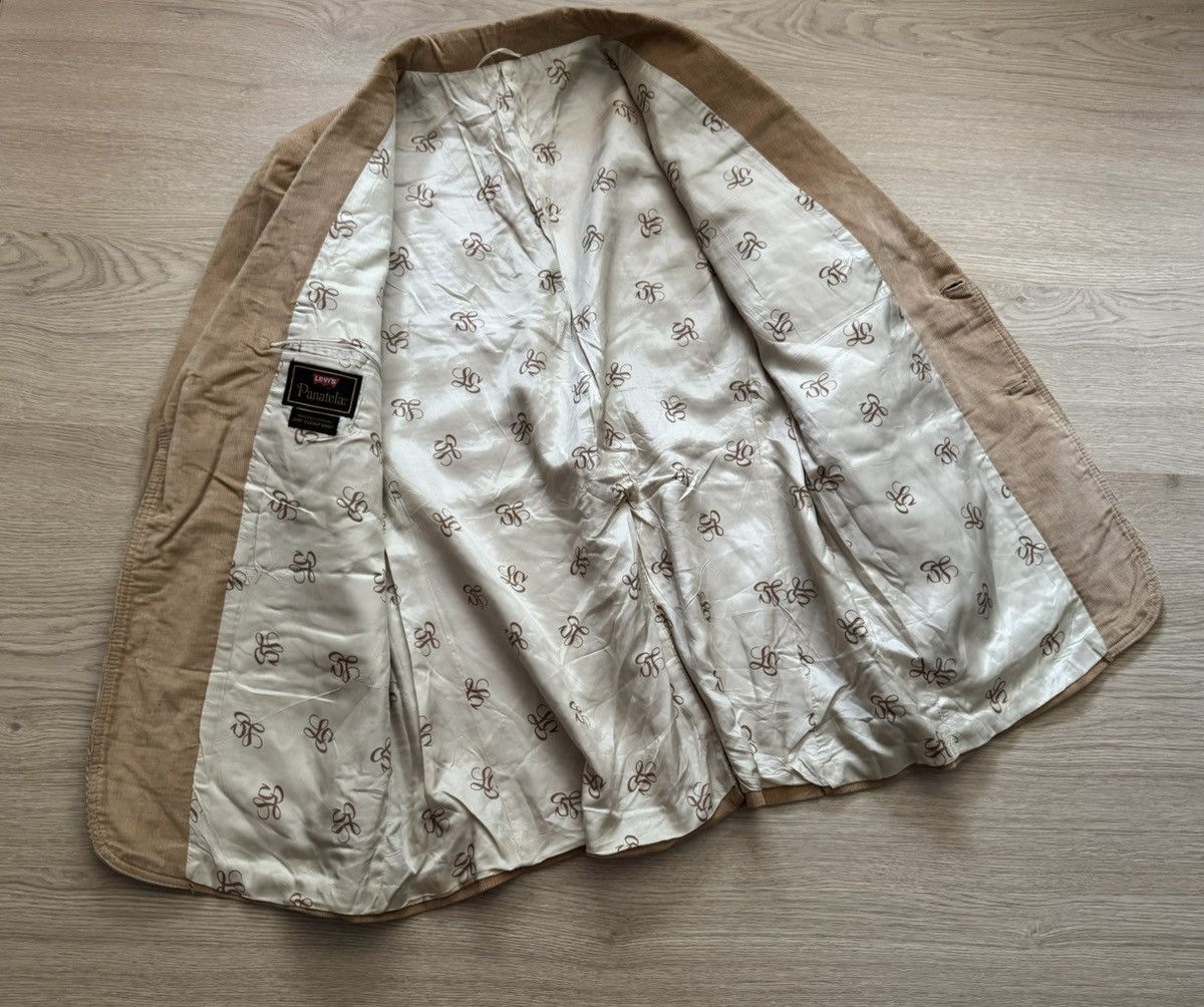 Levi's Vintage 80’s Levi’s Panatela Brown Corduroy Velvet Blazer Size US XL / EU 56 / 4 - 8 Thumbnail