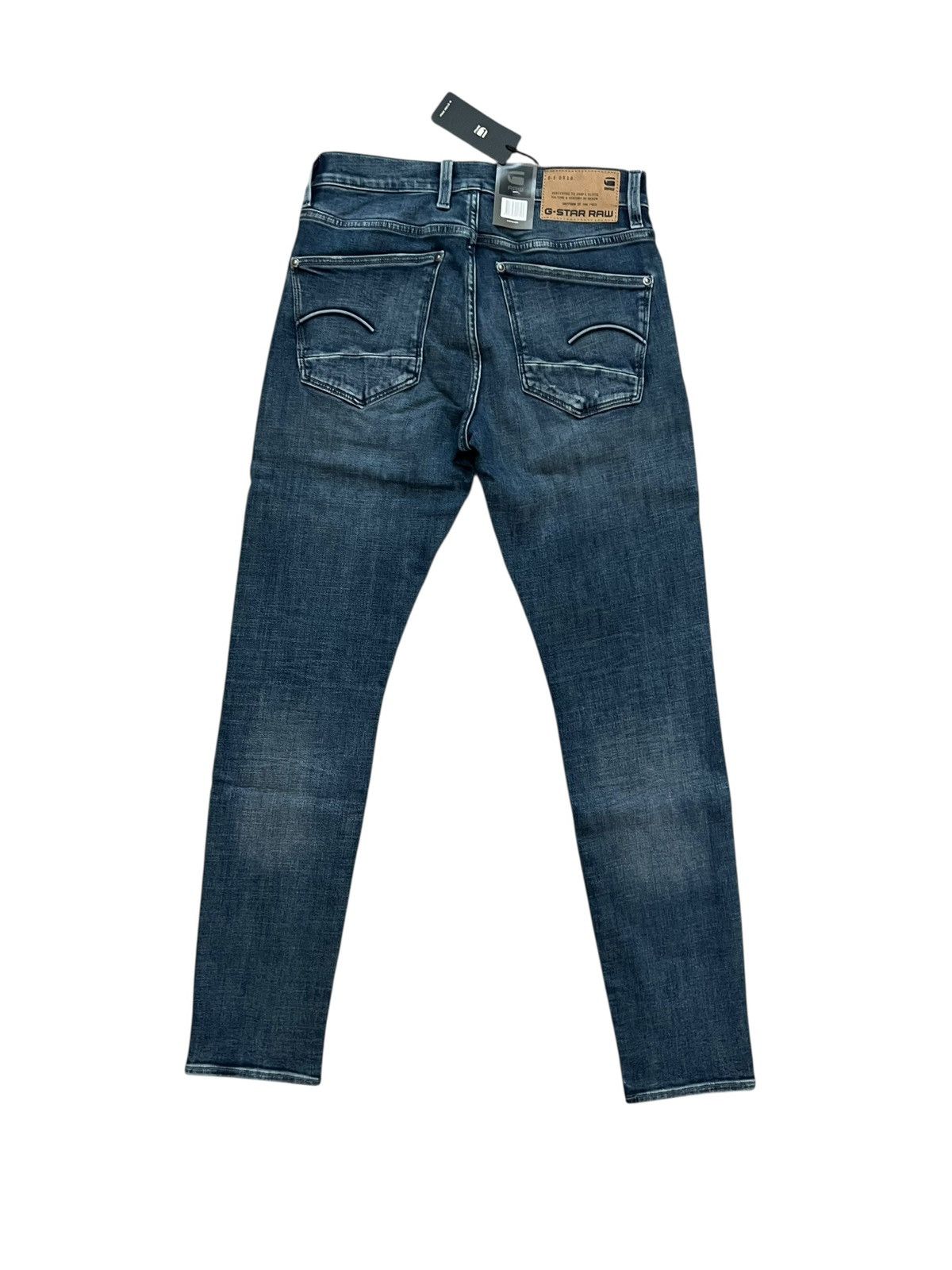 G-Star G-Star Raw Mens 3301 Slim Jeans Denim $170 Gray Size 30/32 Size US 30 / EU 46 - 5 Thumbnail