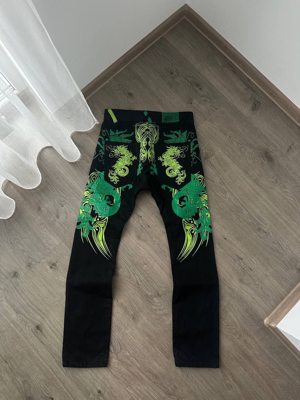 Christian Audigier × Ed Hardy × Vintage Vintage Ed Hardy Christian Audigier Style Pants Size US 30 / EU 46 - 3 Thumbnail