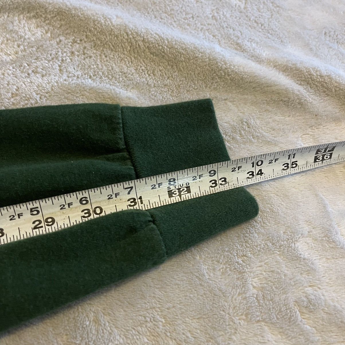 Fruit Of The Loom Vintage Shirt Men XL Green 90s Long Sleeve Streetwear Tee Size US XL / EU 56 / 4 - 7 Thumbnail