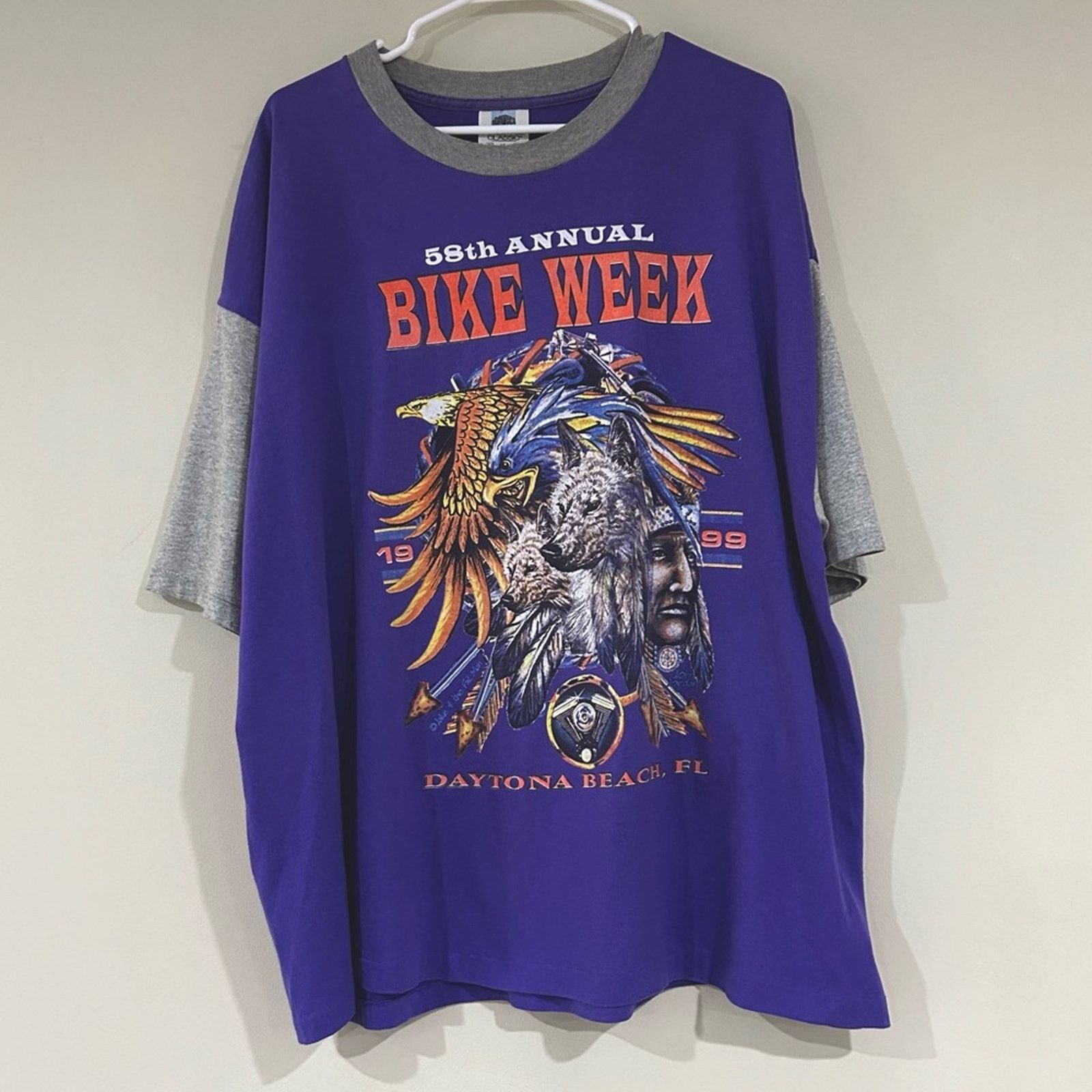 Other Vintage 1999 Bike Week Daytona Beach Shirt Size US XXL / EU 58 / 5 - 1 Thumbnail
