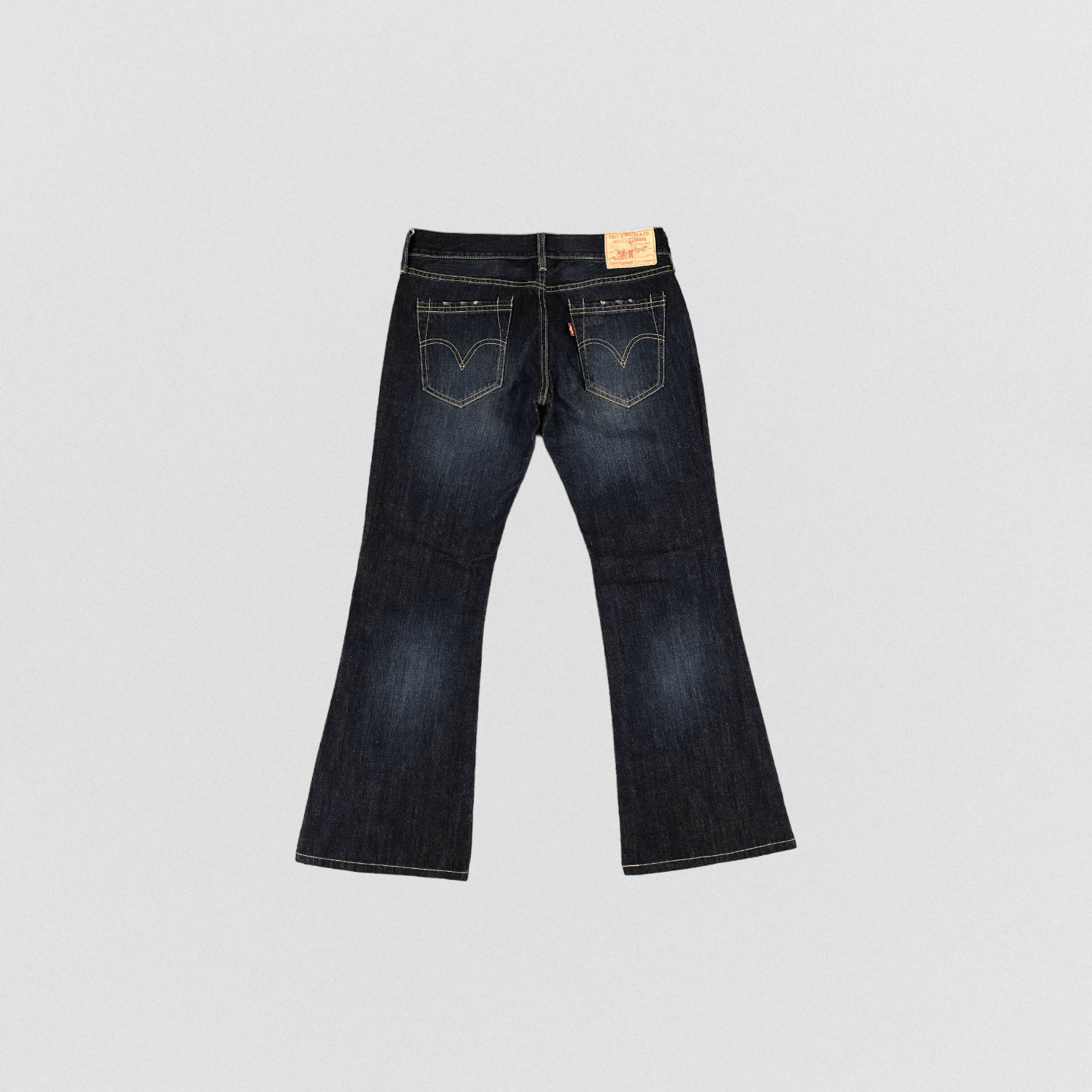 Levi's Vintage Levis Flare Jeans-JM607 Size 31" - 2 Thumbnail