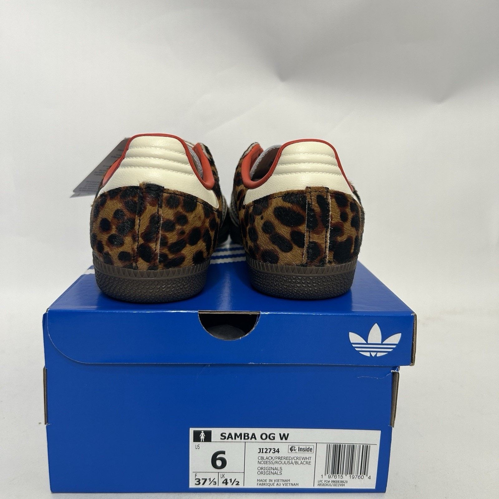 Adidas adidas Samba OG WMNS Leopard - “Preloved Red” JI2734 Size US 6 / IT 36 - 4 Thumbnail