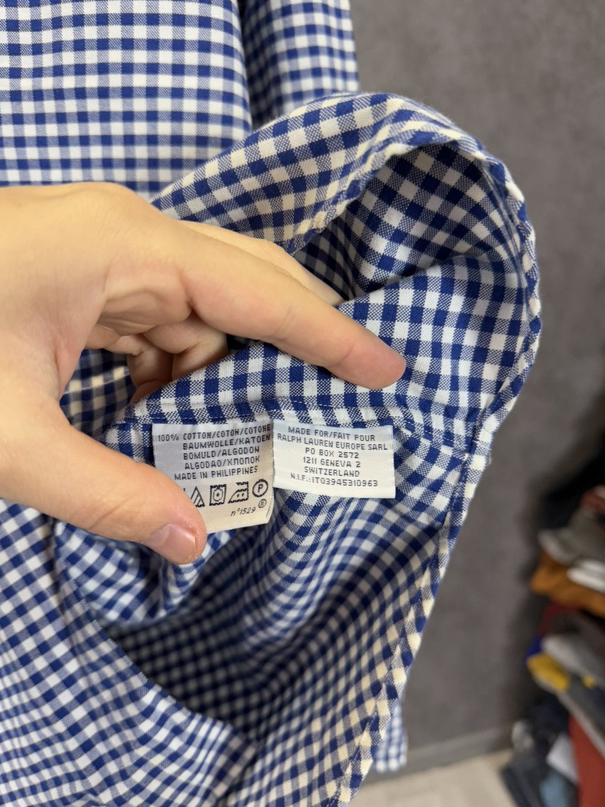 Polo Ralph Lauren Polo Ralph Lauren vintage designer logo shirt Size US L / EU 52-54 / 3 - 5 Thumbnail