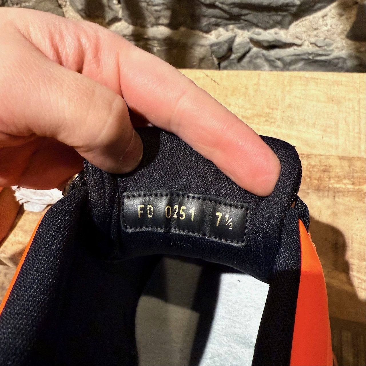 Louis Vuitton Louis Vuitton 2021 Millenium Orange Black Sneakers Size US 8.5 / EU 41-42 - 12 Thumbnail