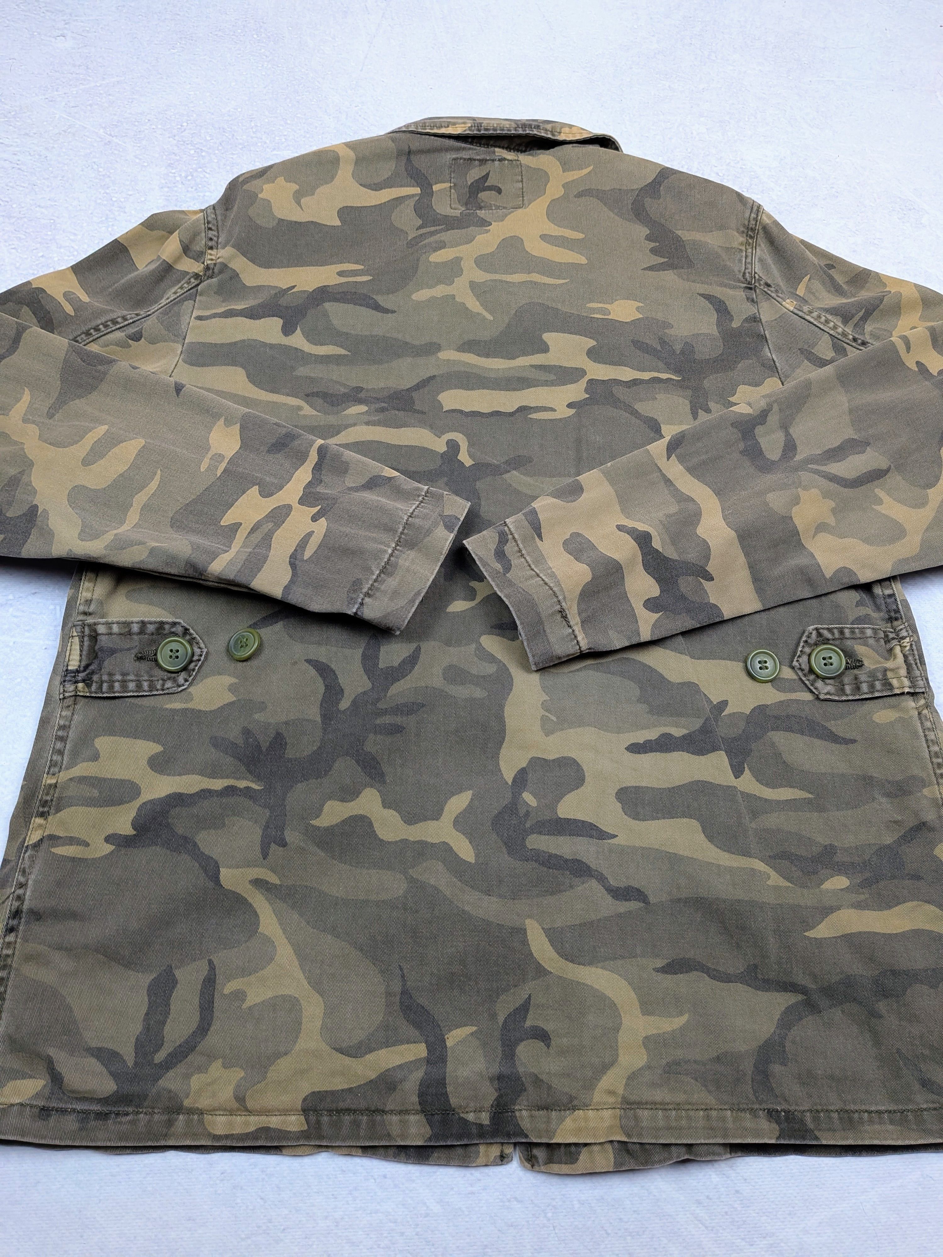 Zara Zara Trafaluc Camouflage Utility Field Jacket Size S/M Size US S / EU 44-46 / 1 - 7 Thumbnail