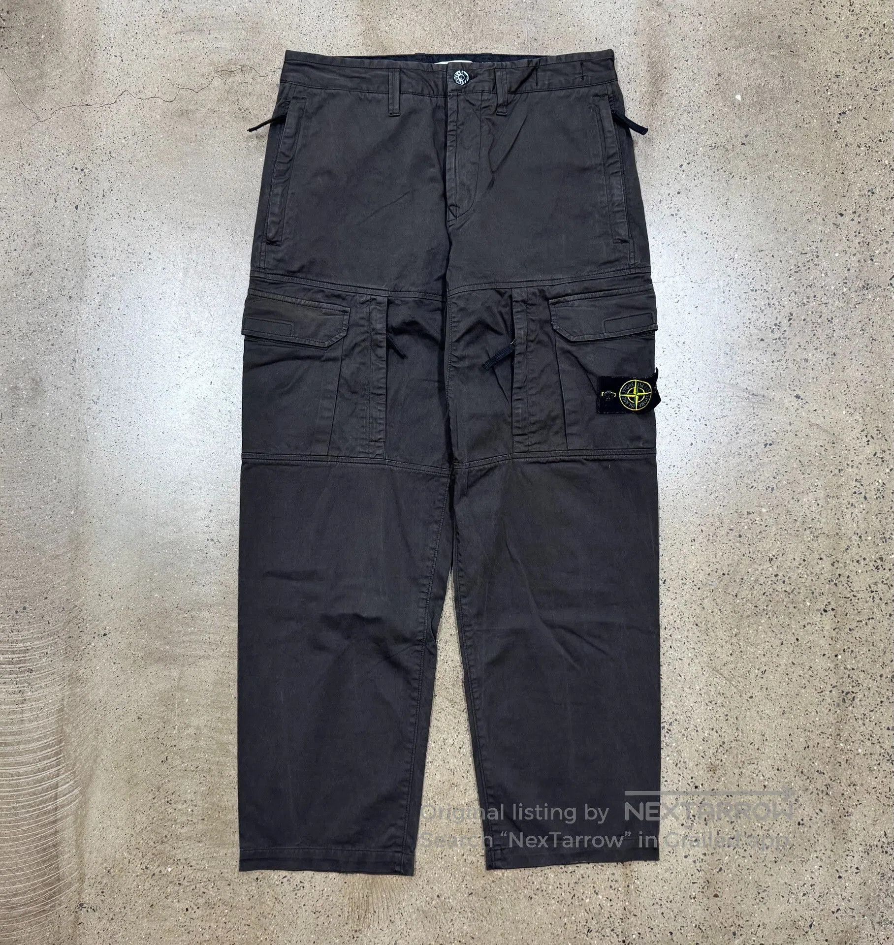 Stone Island Stone Island Wide Leg Cargo Pants. Size US 30 / EU 46 - 1 Thumbnail