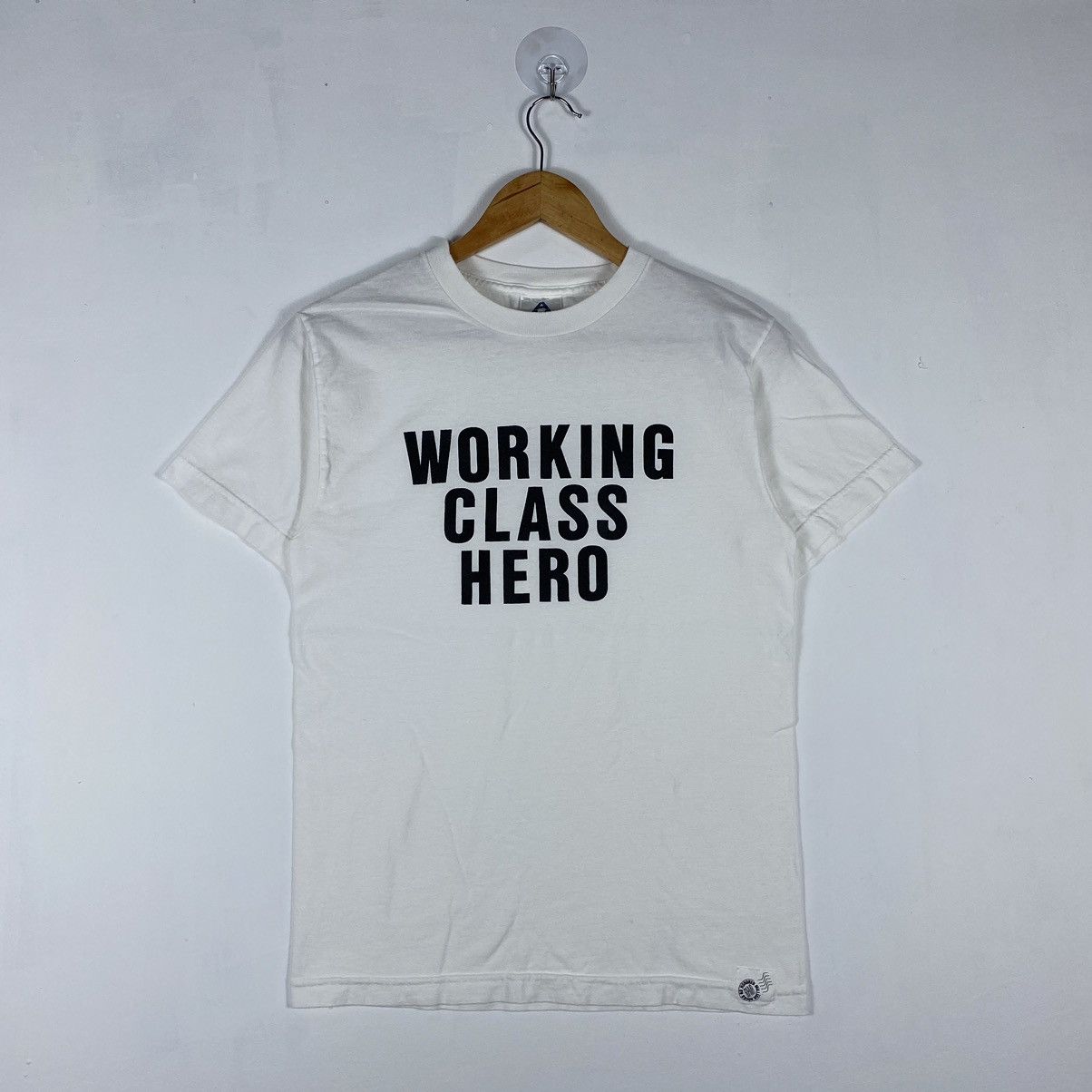 Vintage Vintage 00's WORKING CLASS HERO Graphic Tee Size US S / EU 44-46 / 1 - 2 Thumbnail