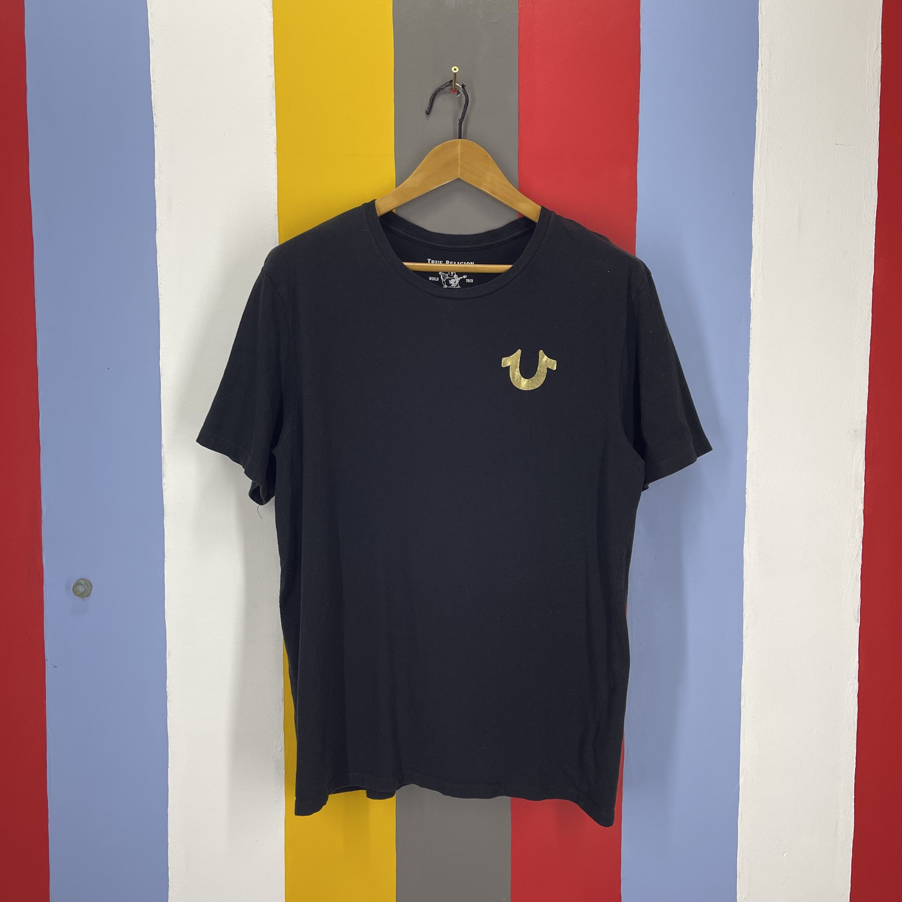 True Religion TRUE RELIGION GOLD BIG BUDDHA T Shirt #2029/14 Size US L / EU 52-54 / 3 - 3 Thumbnail