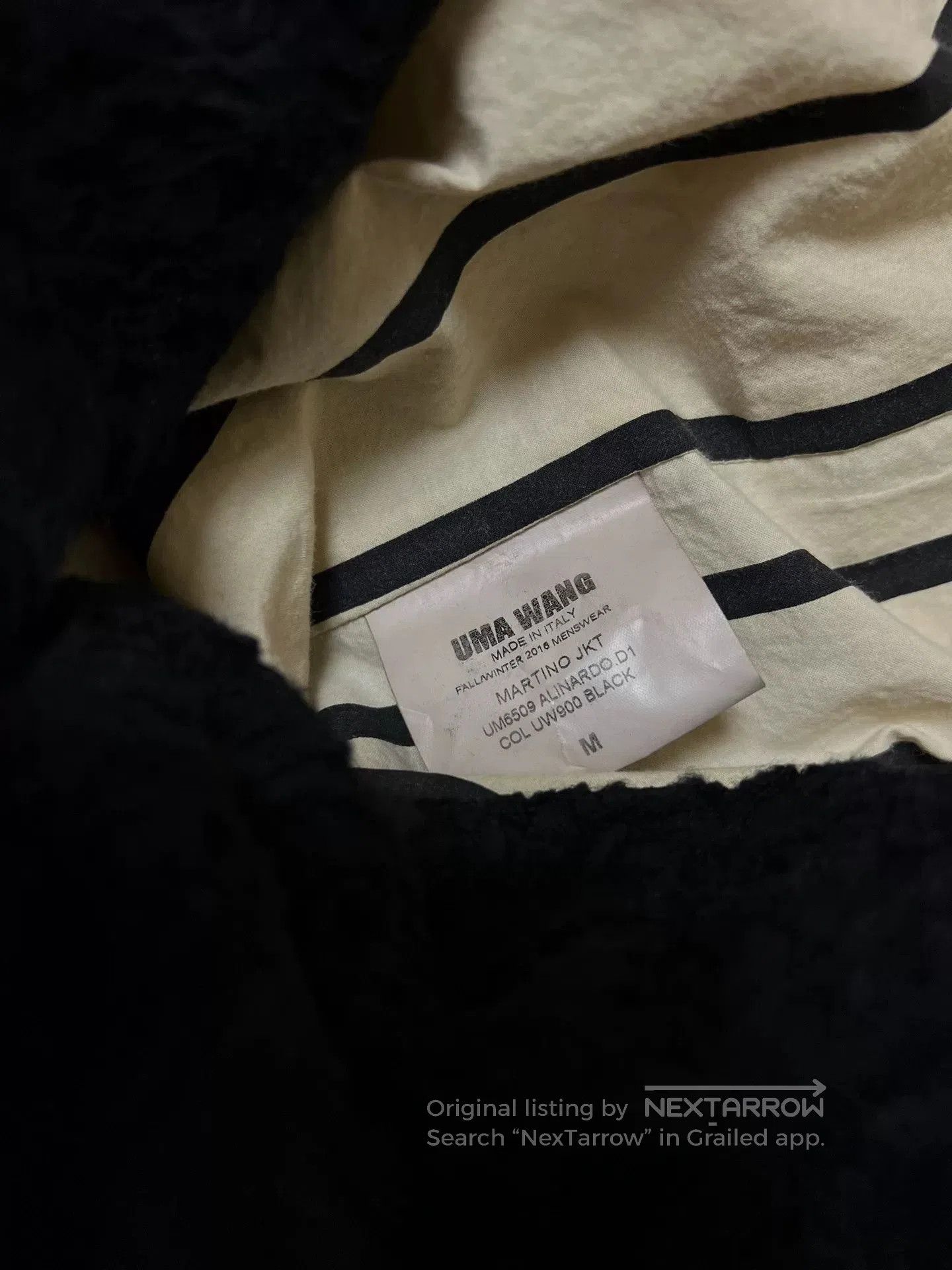 Uma Wang Uma Wang Lace Jacket in Black. Size M / US 6-8 / IT 42-44 - 9 Thumbnail
