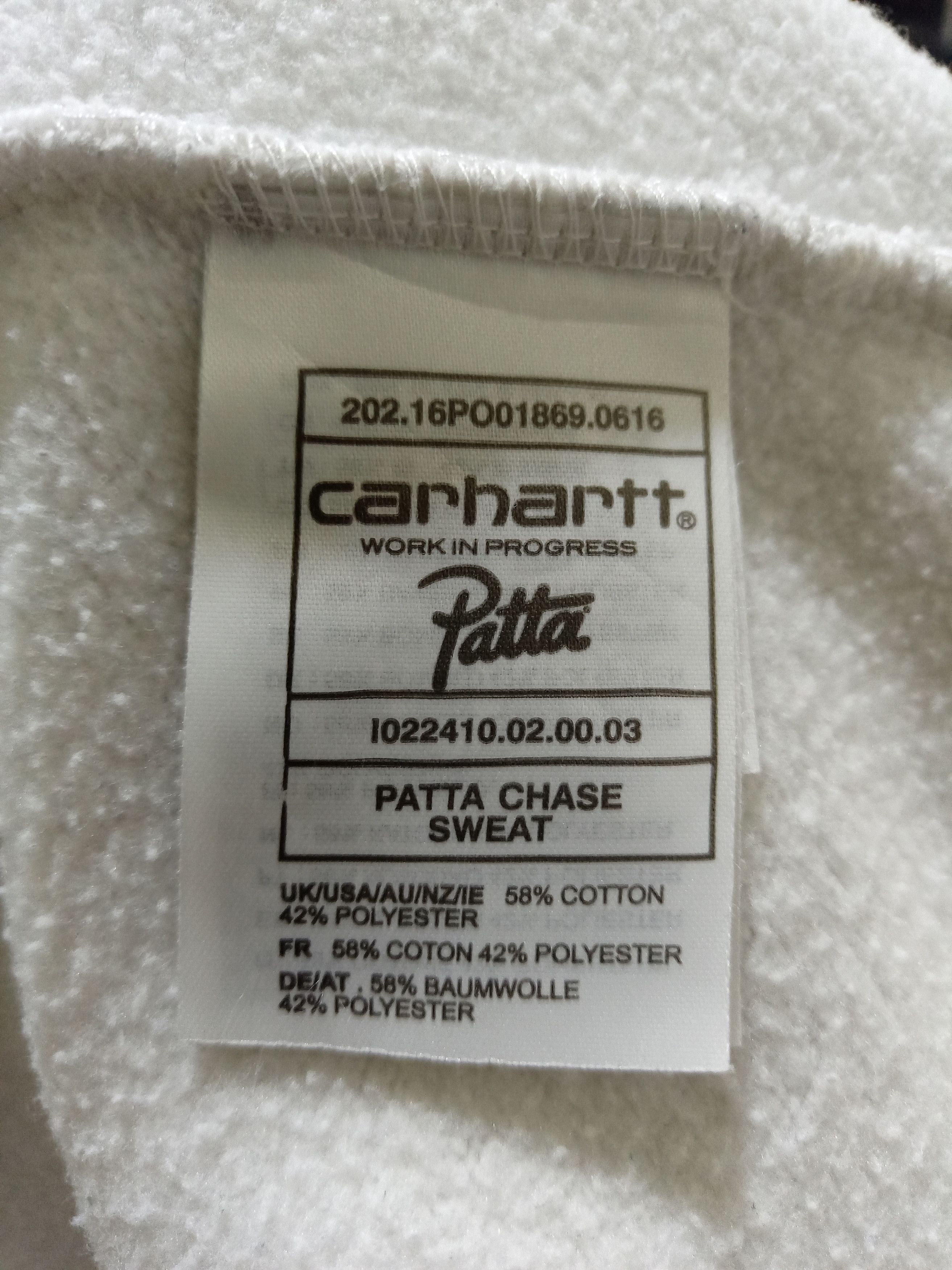 Carhartt Carhartt x Patta sweatshirt Size US XL / EU 56 / 4 - 5 Thumbnail