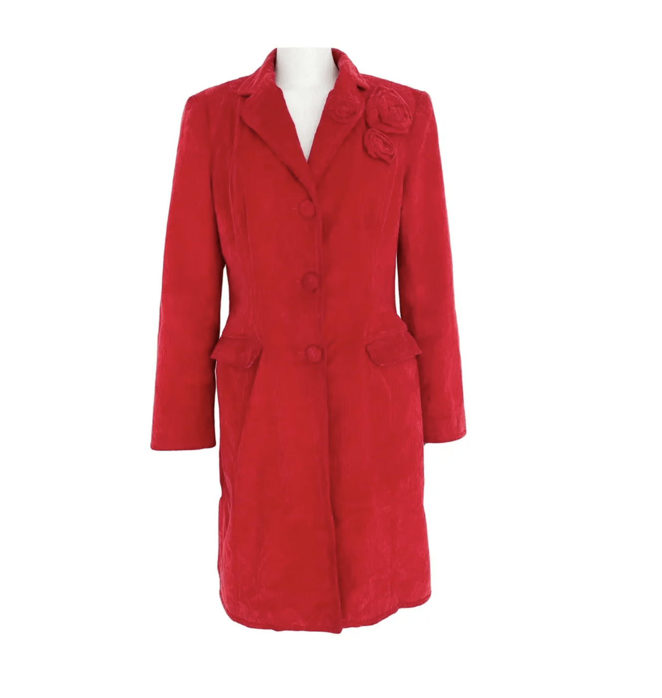 Moschino red velvet coat Size M / US 6-8 / IT 42-44 - 1 Thumbnail