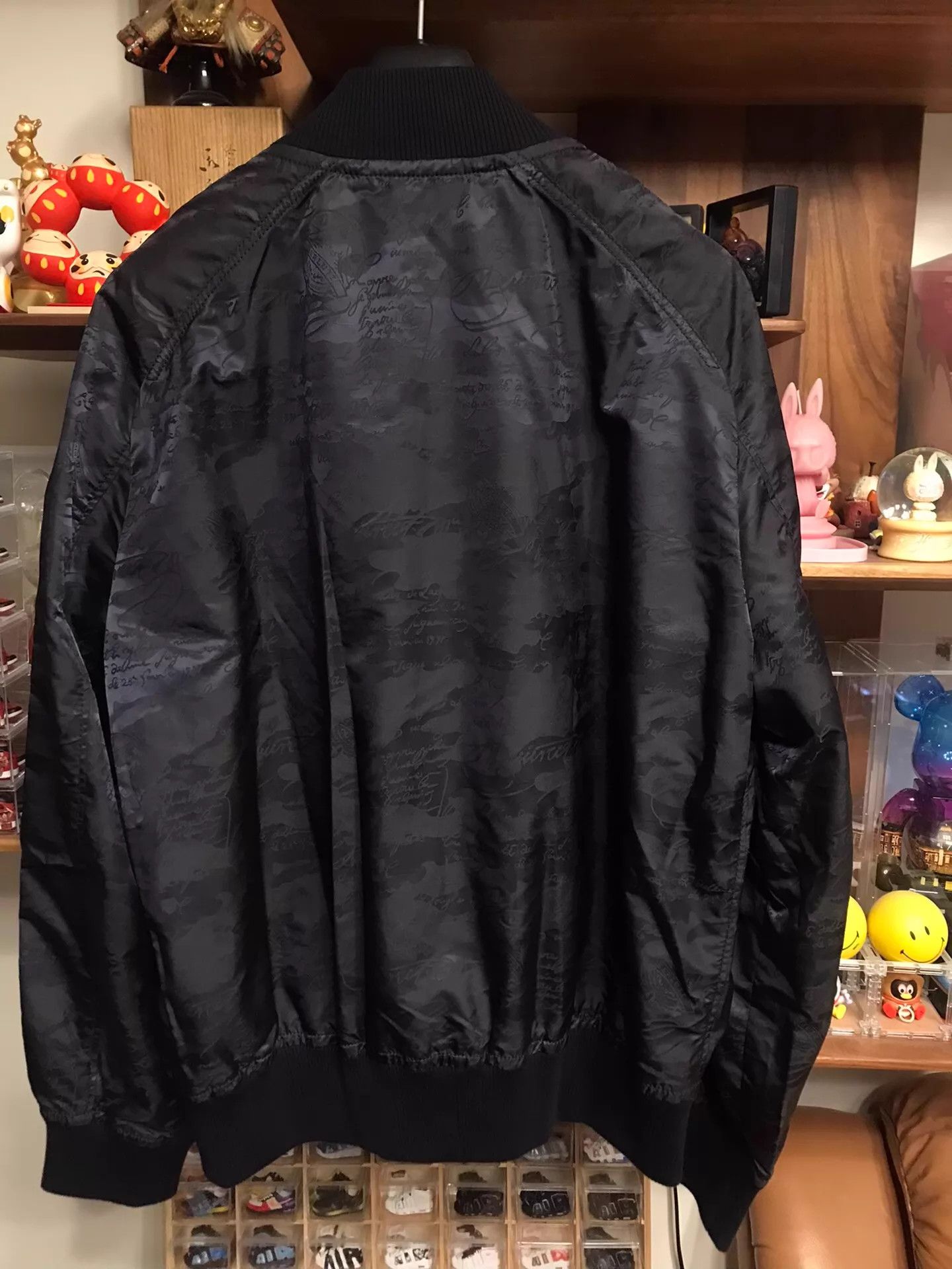 Berluti Berluti 56 3D Embossed Love Letter Leather Trimmed Jacket Size US XL / EU 56 / 4 - 2 Thumbnail