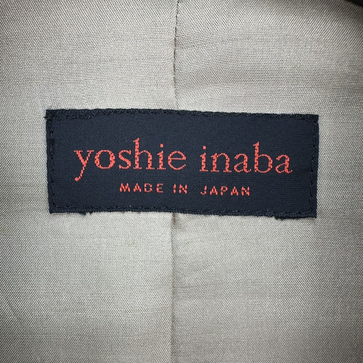 yoshie inaba Vintage 90's Yoshie Inaba Wool Coat Jacket Double Breasted Size M / US 6-8 / IT 42-44 - 12 Thumbnail